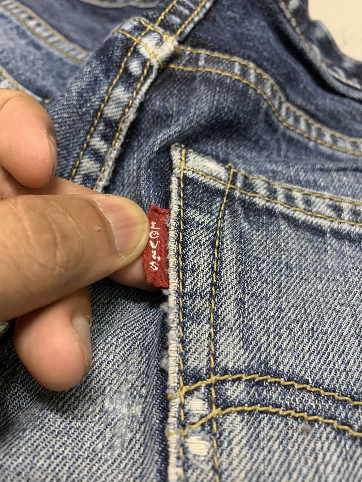 Levi's Vintage Levis 502 Distressed Denim Jeans Size US 30 / EU 46 - 17 Thumbnail