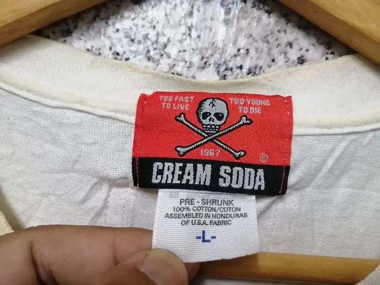Band Tees × Vintage VINTAGE CREAM SODA MODERN CLASSIC 60 VERY RARE Size US L / EU 52-54 / 3 - 4 Thumbnail