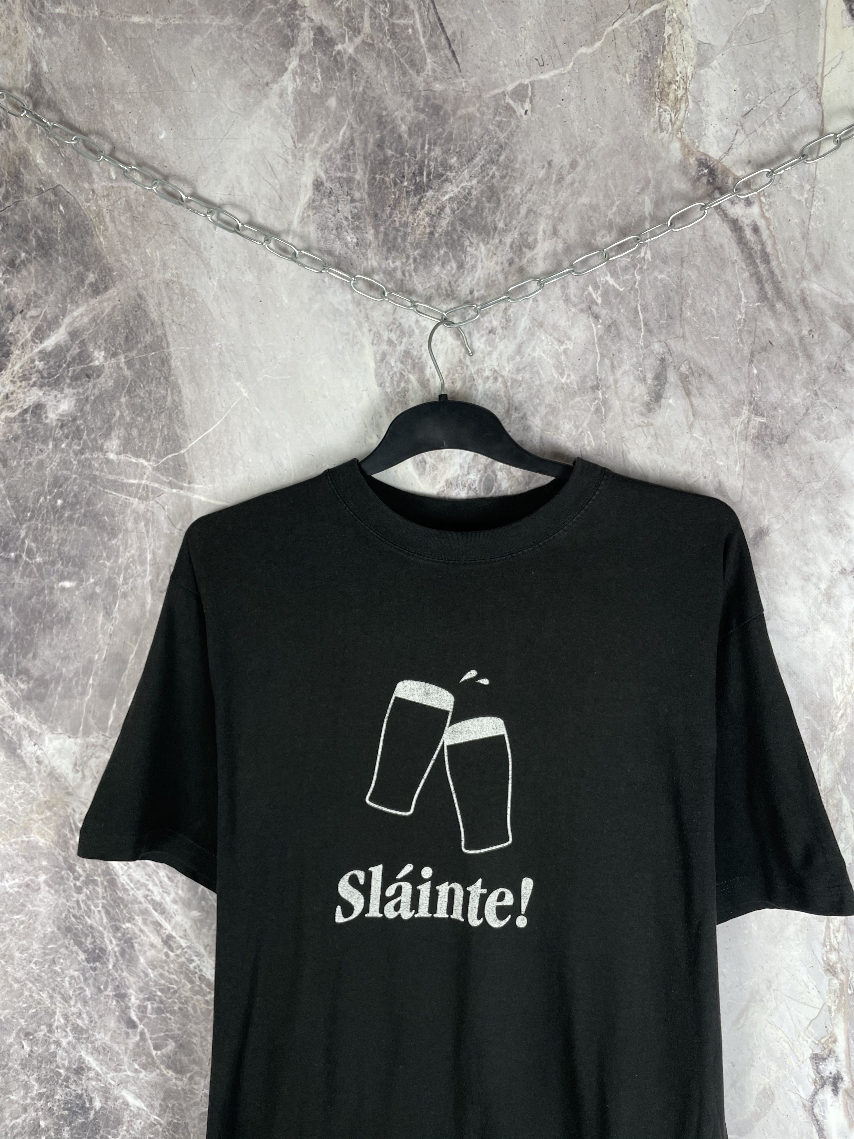 Vintage Vintage Guiness Beer Tee Shirt Size US L / EU 52-54 / 3 - 3 Thumbnail