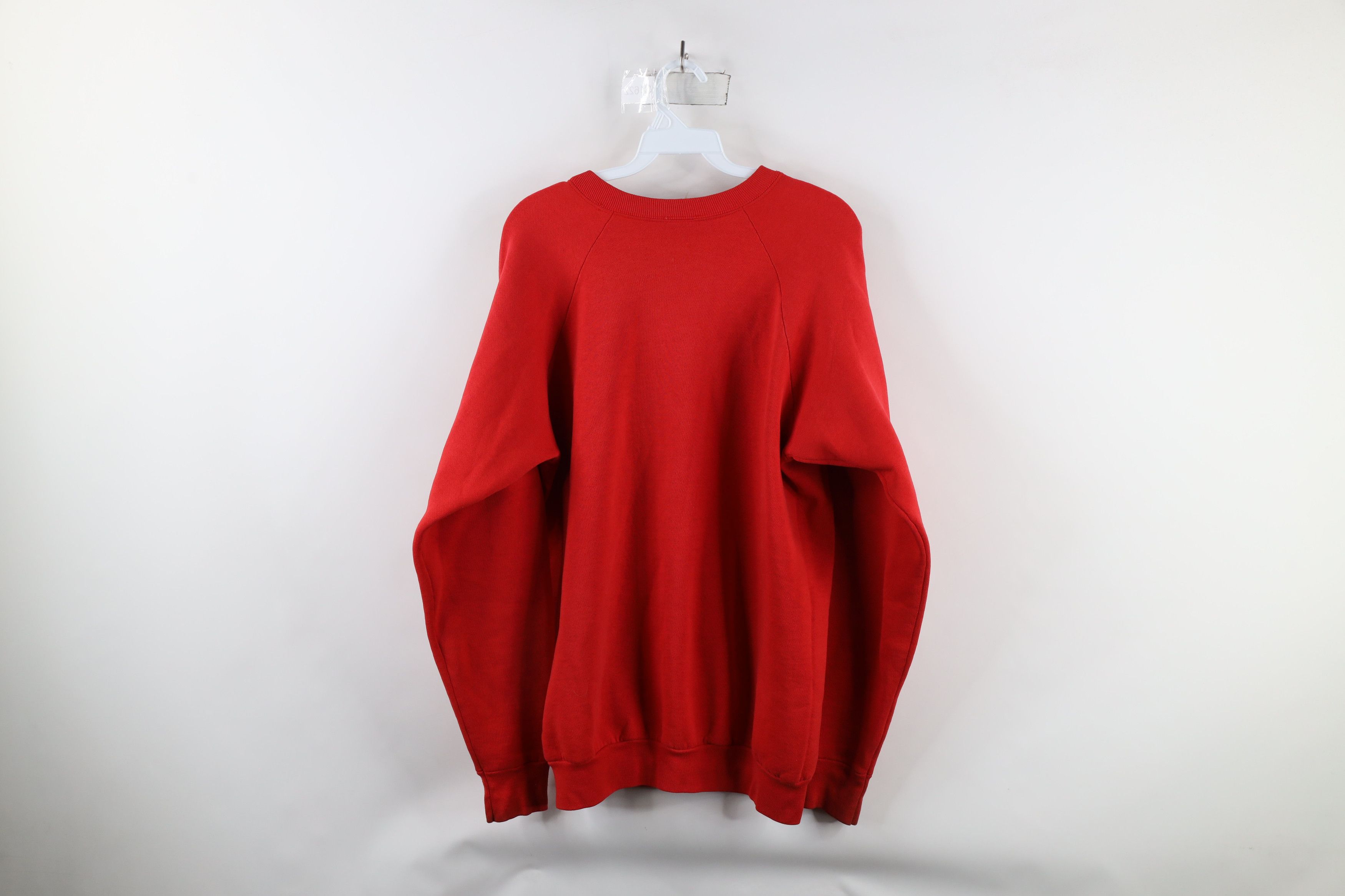 Vintage Vintage 90s Delta Sigma Theta Sorority Sweatshirt Red USA Size XL / US 12-14 / IT 48-50 - 12 Thumbnail