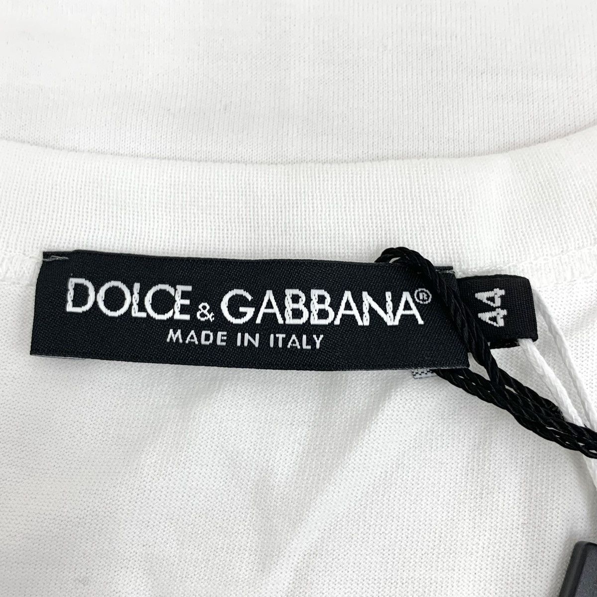 Dolce & Gabbana Dolce & Gabbana White Crown Embroidered T-shirt K26WX Size US XS / EU 42 / 0 - 6 Thumbnail