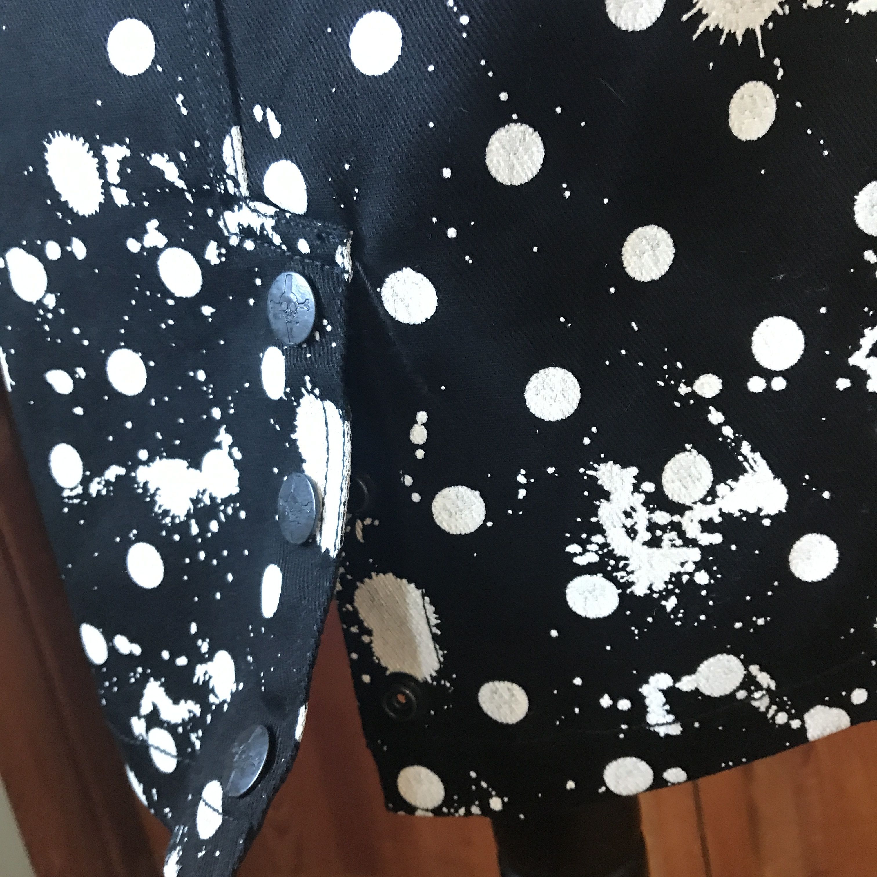 Lip Service Vintage Lip Service Polka Splatz Punk Goth Skirt XS Size 26" / US 2 / IT 38 - 5 Thumbnail