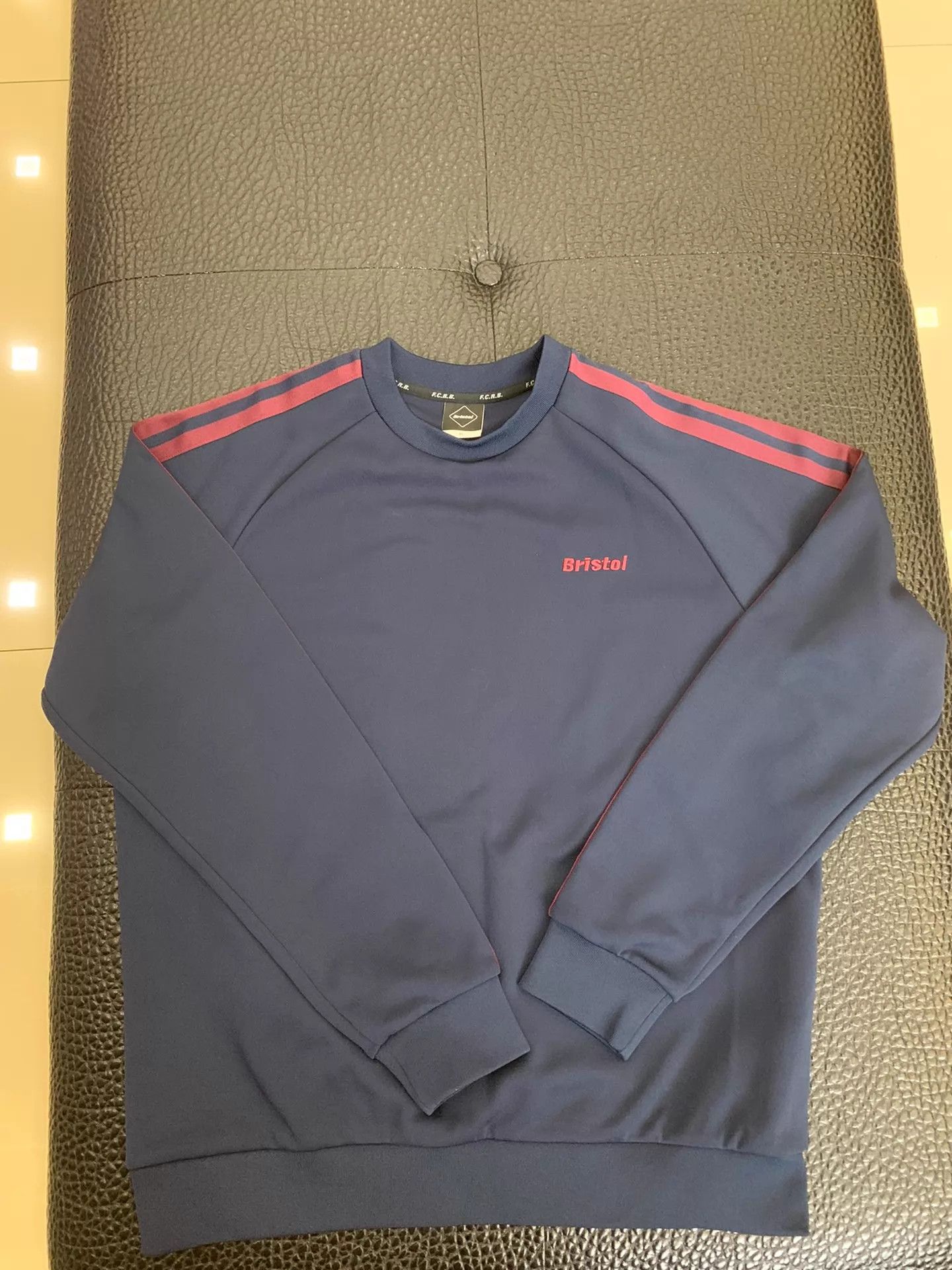 F.C. Real Bristol FCRB Classic Logo Navy Blue XL Sweatshirt Size US XL / EU 56 / 4 - 1 Thumbnail