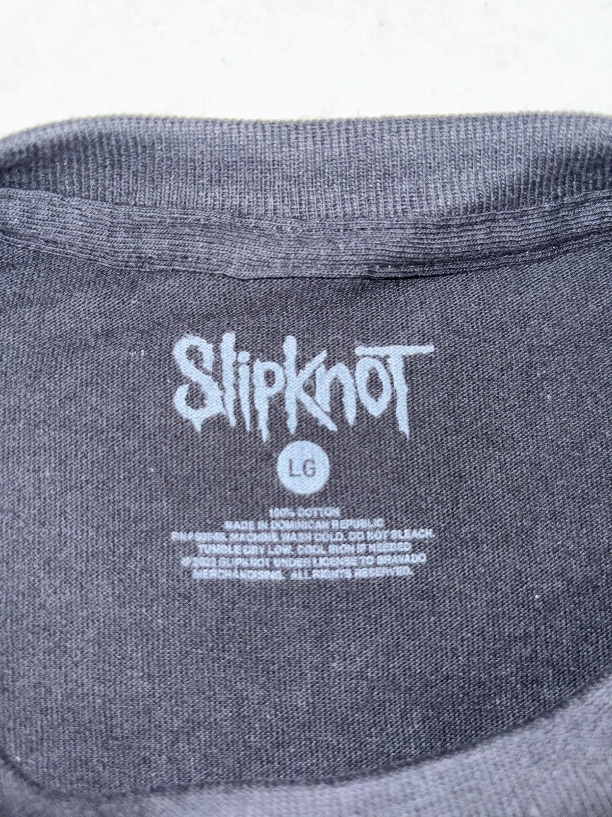 Slipknot Womens Rare Licensed Slipknot The End So Far Crop Top Size L / US 10 / IT 46 - 4 Thumbnail