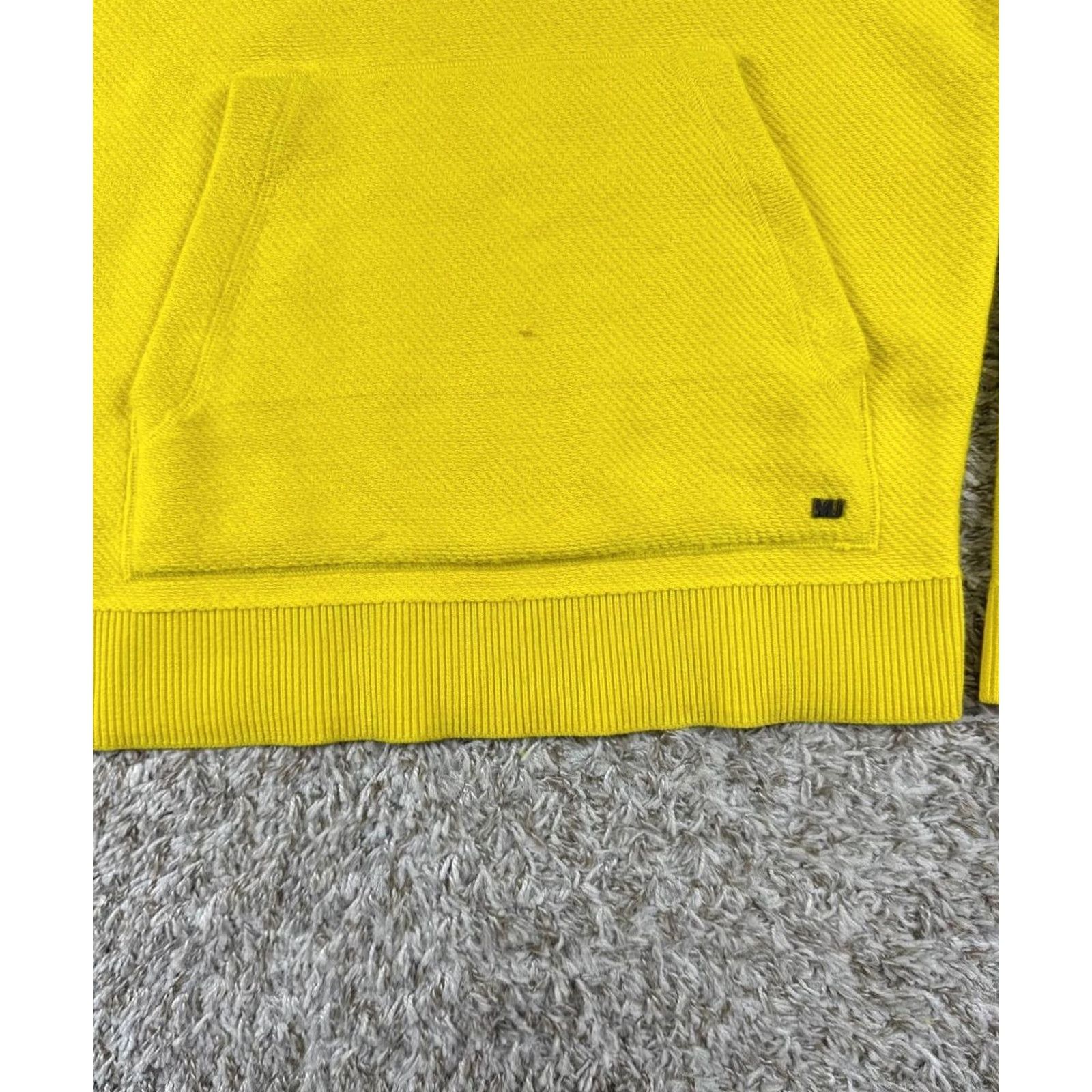 Marc by Marc Jacobs VINTAGE Marc by Marc Jacobs Hoodie Pullover Heavy Knit Yellow Men's M Hooded Pullover Long Sleeve Regular Size Size US M / EU 48-50 / 2 - 5 Thumbnail