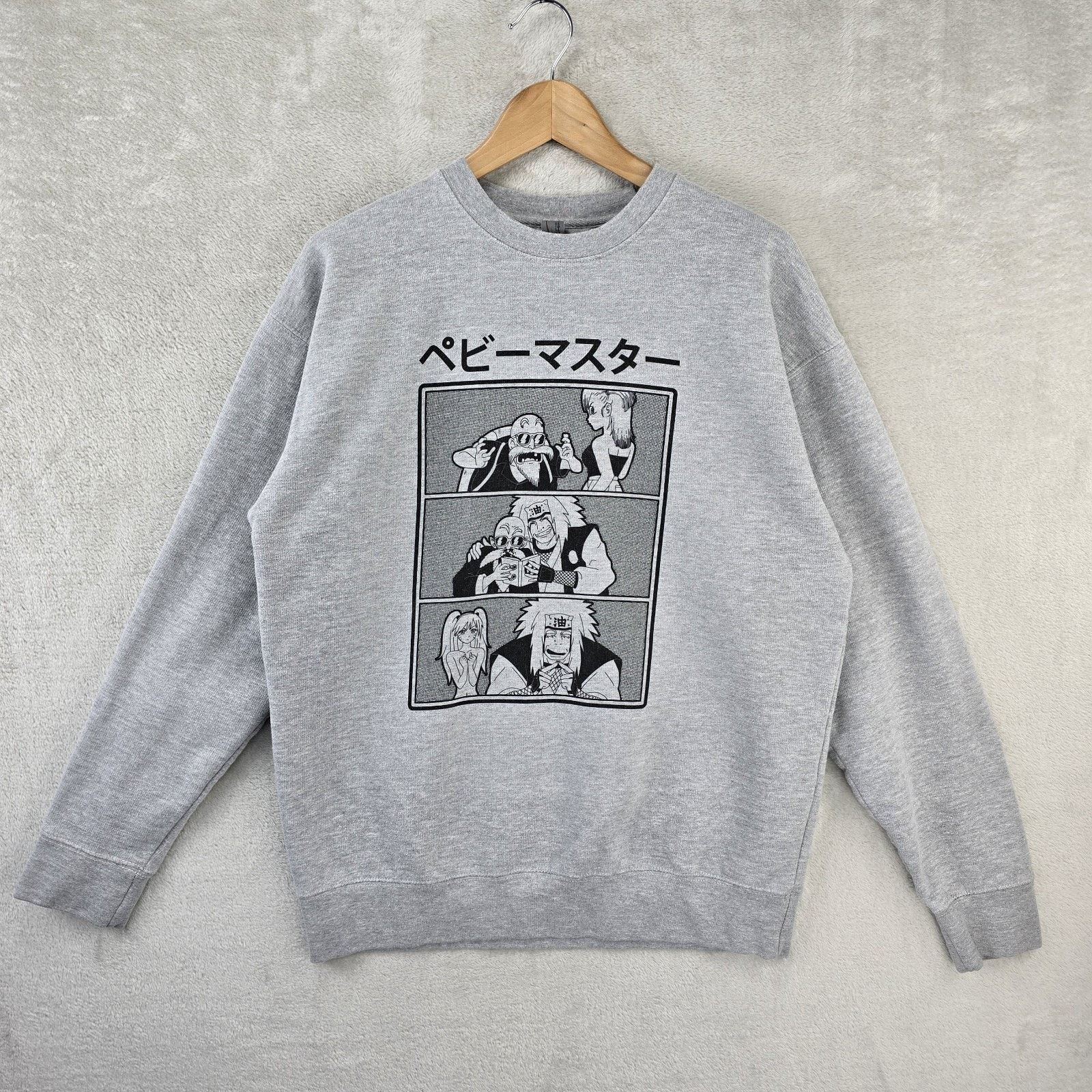 Other Dragon Ball Z Naruto Sweatshirt L Roshi Jaraiya Pervy Sage Size US L / EU 52-54 / 3 - 2 Thumbnail