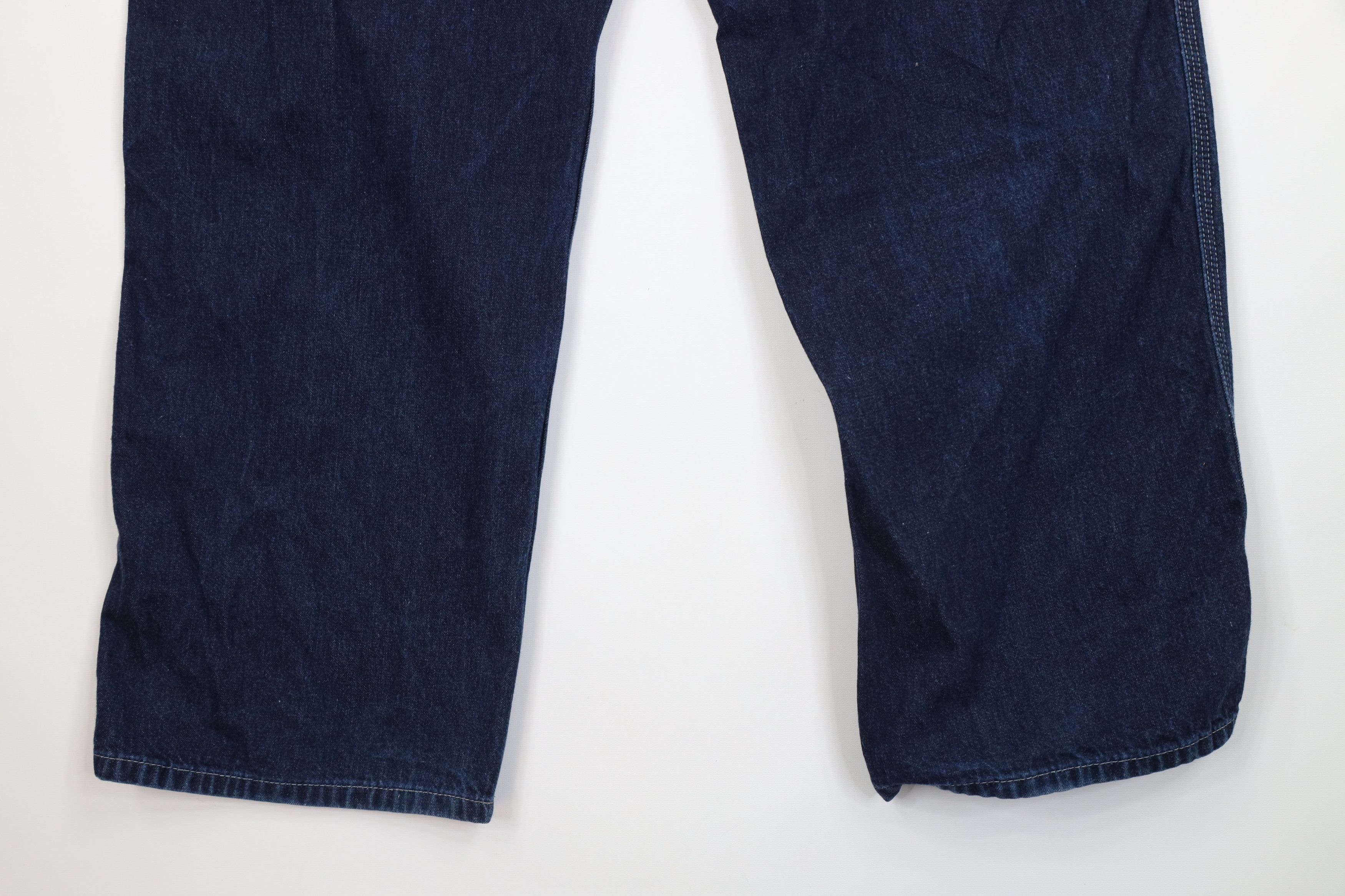 Ralph Lauren Vintage 90s Ralph Lauren Baggy Wide Leg Carpenter Jeans Size US 38 / EU 54 - 13 Thumbnail