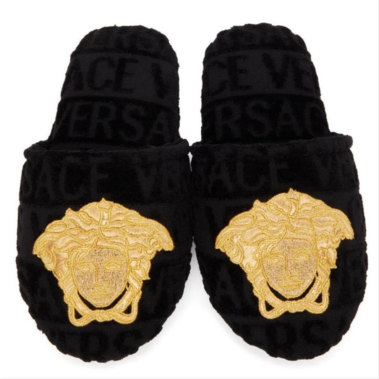 Versace Medusa logo barocco slippers Size US 6 / IT 36 - 1 Thumbnail