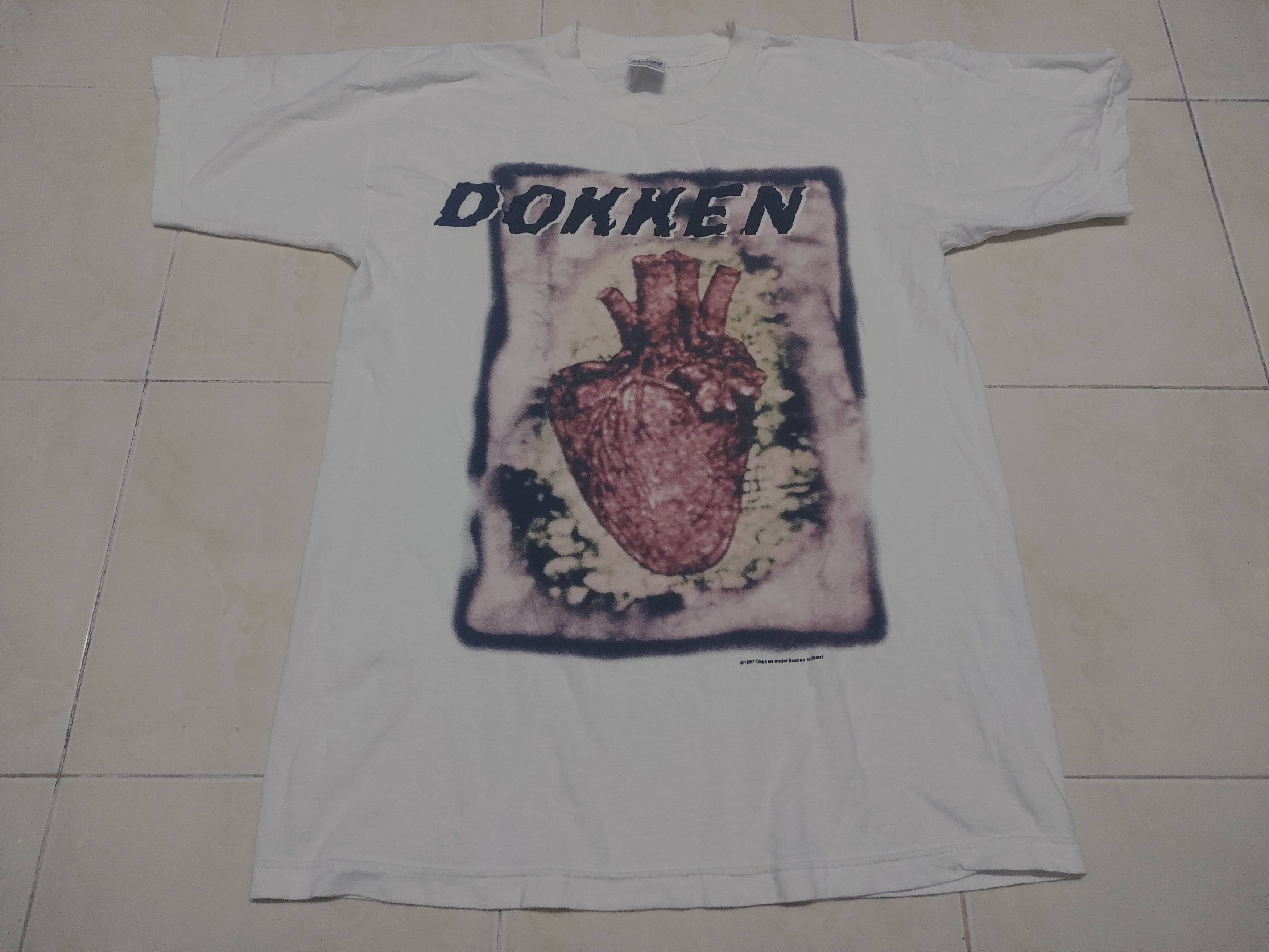 Vintage Vintage Dokken Tee Size US L / EU 52-54 / 3 - 1 Thumbnail