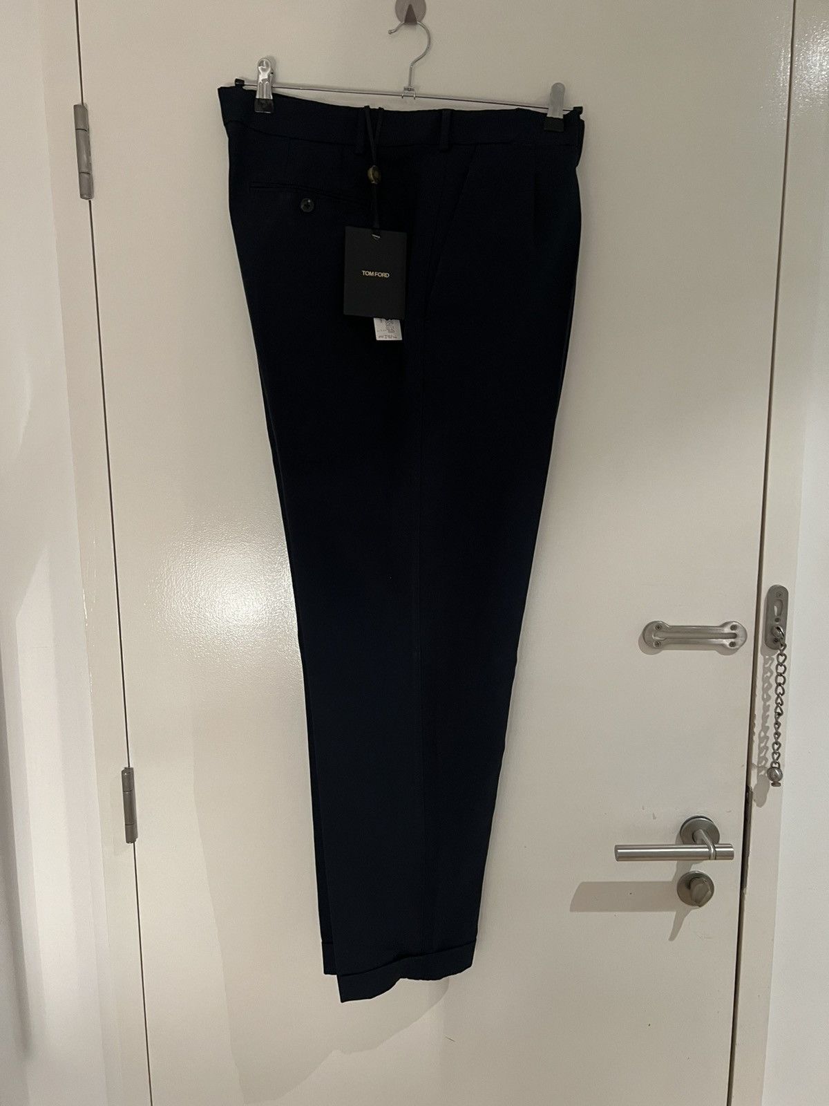 Tom Ford TOM FORD Double Cotton Satin Semi Sartorial Pants 38 Patrol Size US 43 - 9 Thumbnail