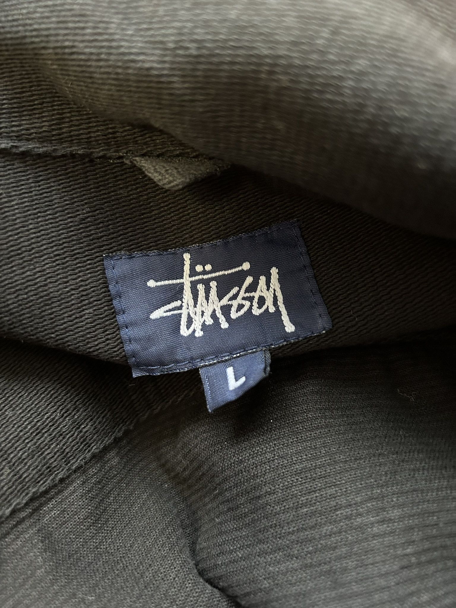 Stussy Vintage stussy zip overshirt jacket Size US L / EU 52-54 / 3 - 14 Thumbnail