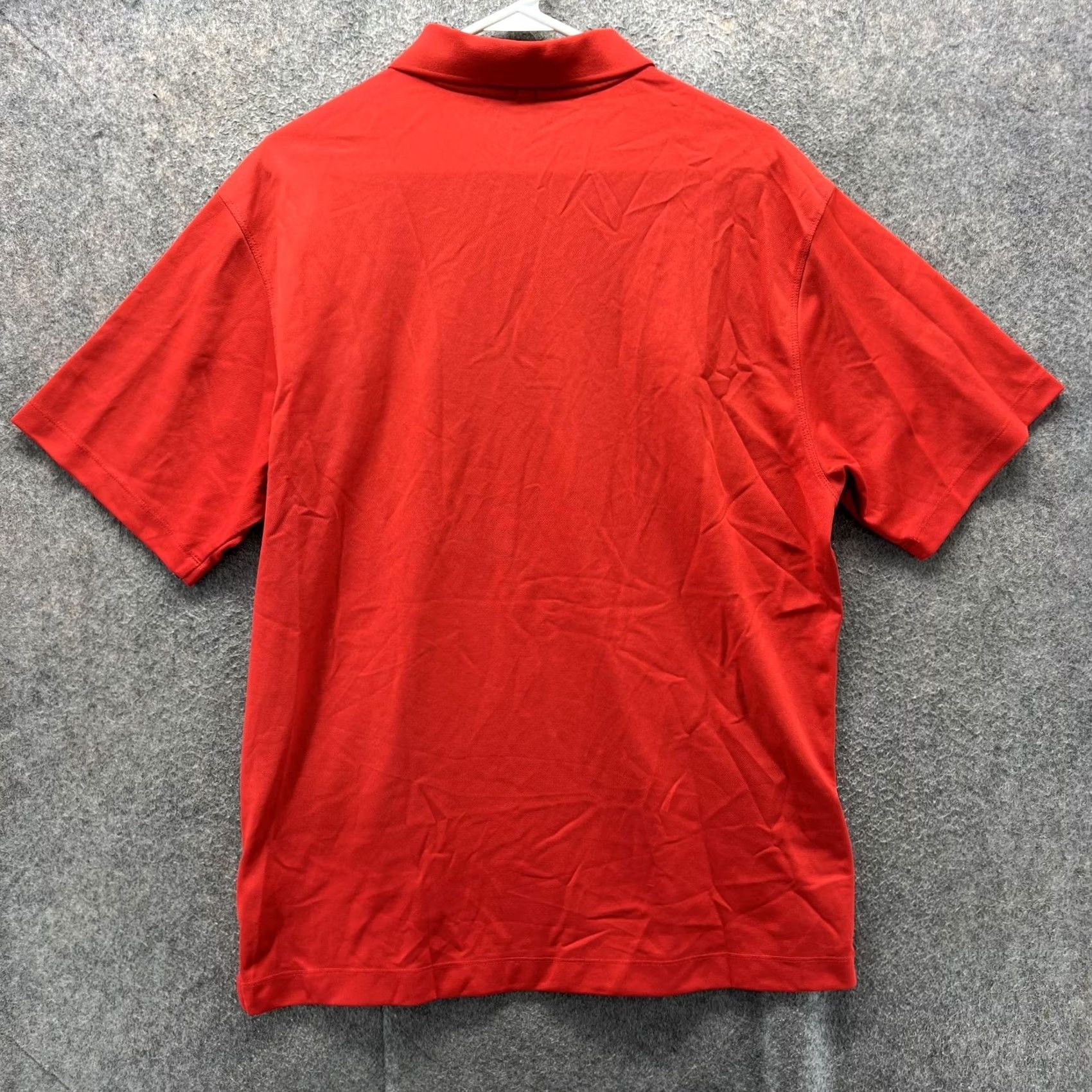 Nike Nike Golf Polo Shirt Mens Large Red Dri-FIT Quail Ridge Tour Performance Size US L / EU 52-54 / 3 - 2 Thumbnail