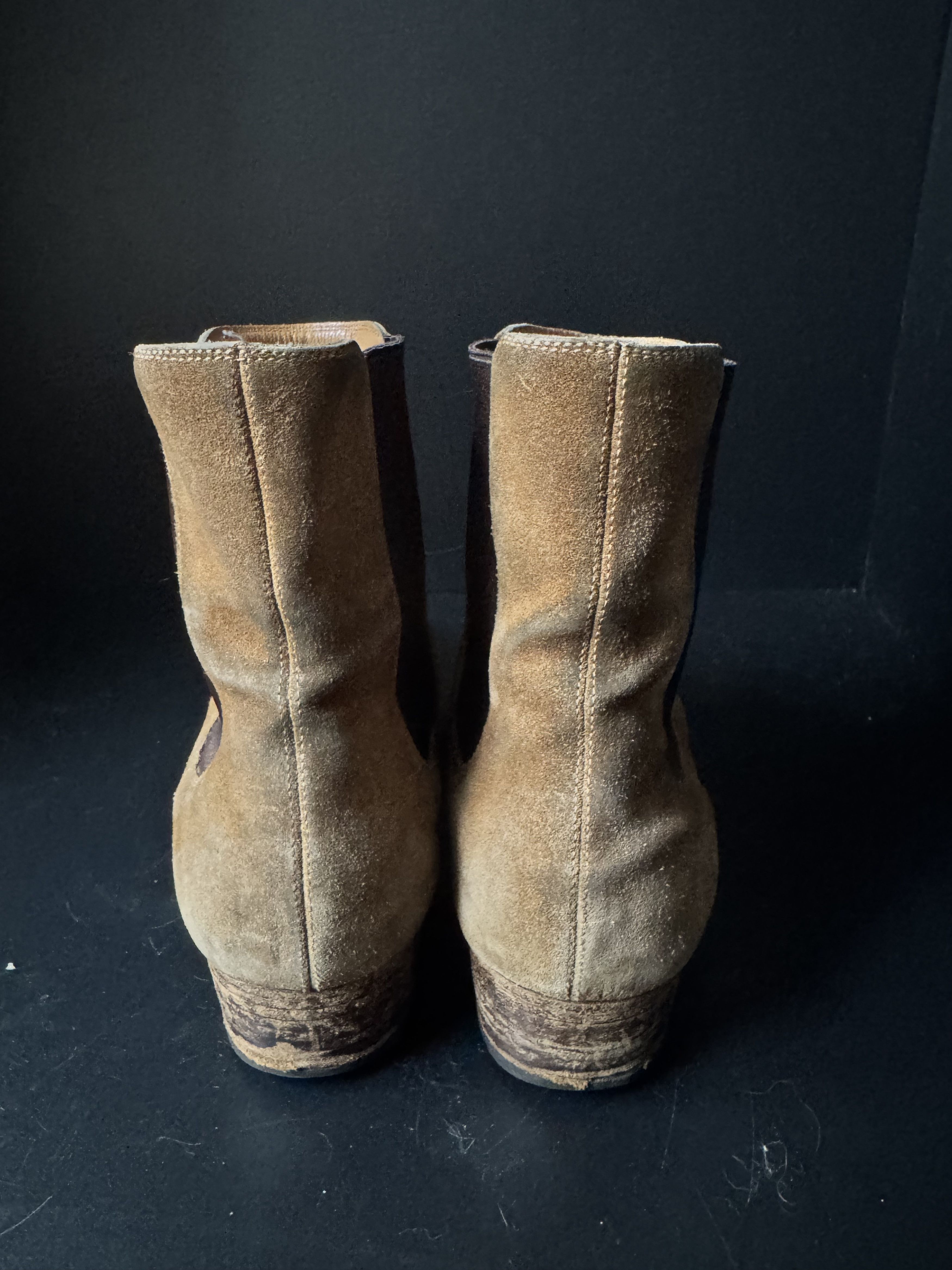 Hedi Slimane Era Chelsea Wyatt 40 suede boots, view 5