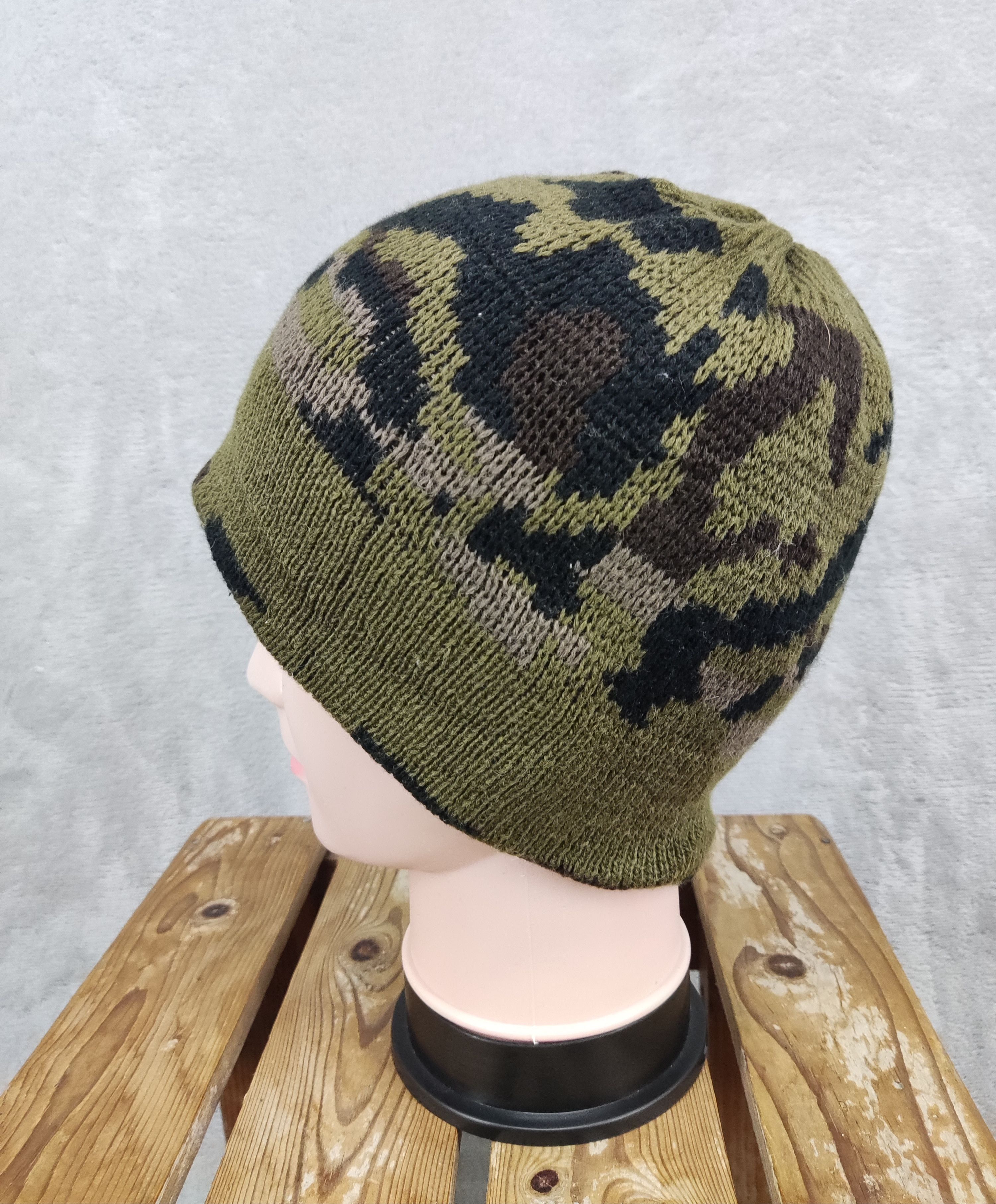 Japanese Brand Japanese Camouflage Beanie Hat Size ONE SIZE - 3 Thumbnail