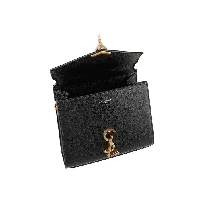 Saint Laurent Paris o1tp1o1224 Size: OS/Cassandra Mini Handle Bag in Black Size ONE SIZE - 3 Thumbnail