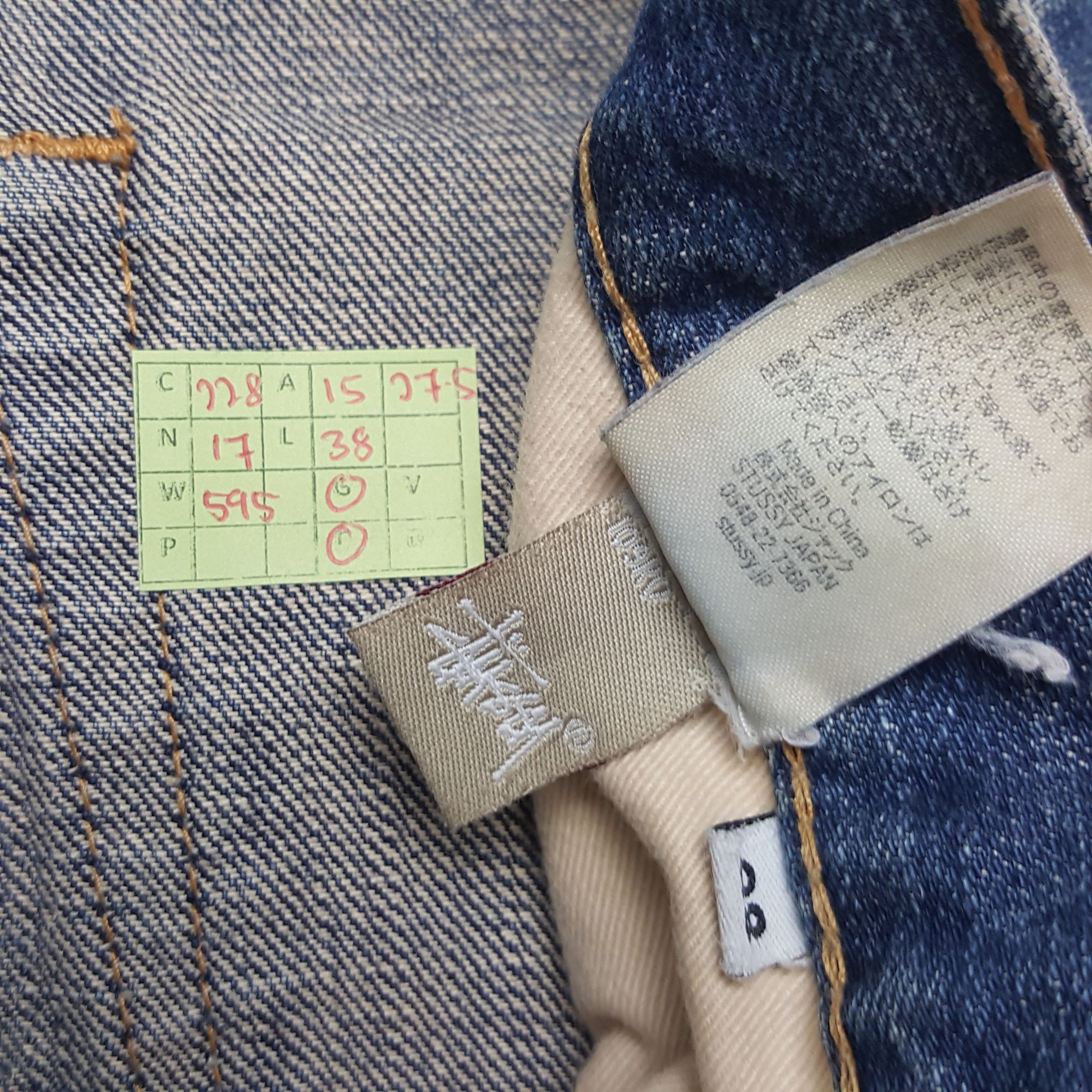 Stussy × Vintage Vintage Stussy American Streetwear Denim Jeans Size US 30 / EU 46 - 8 Thumbnail