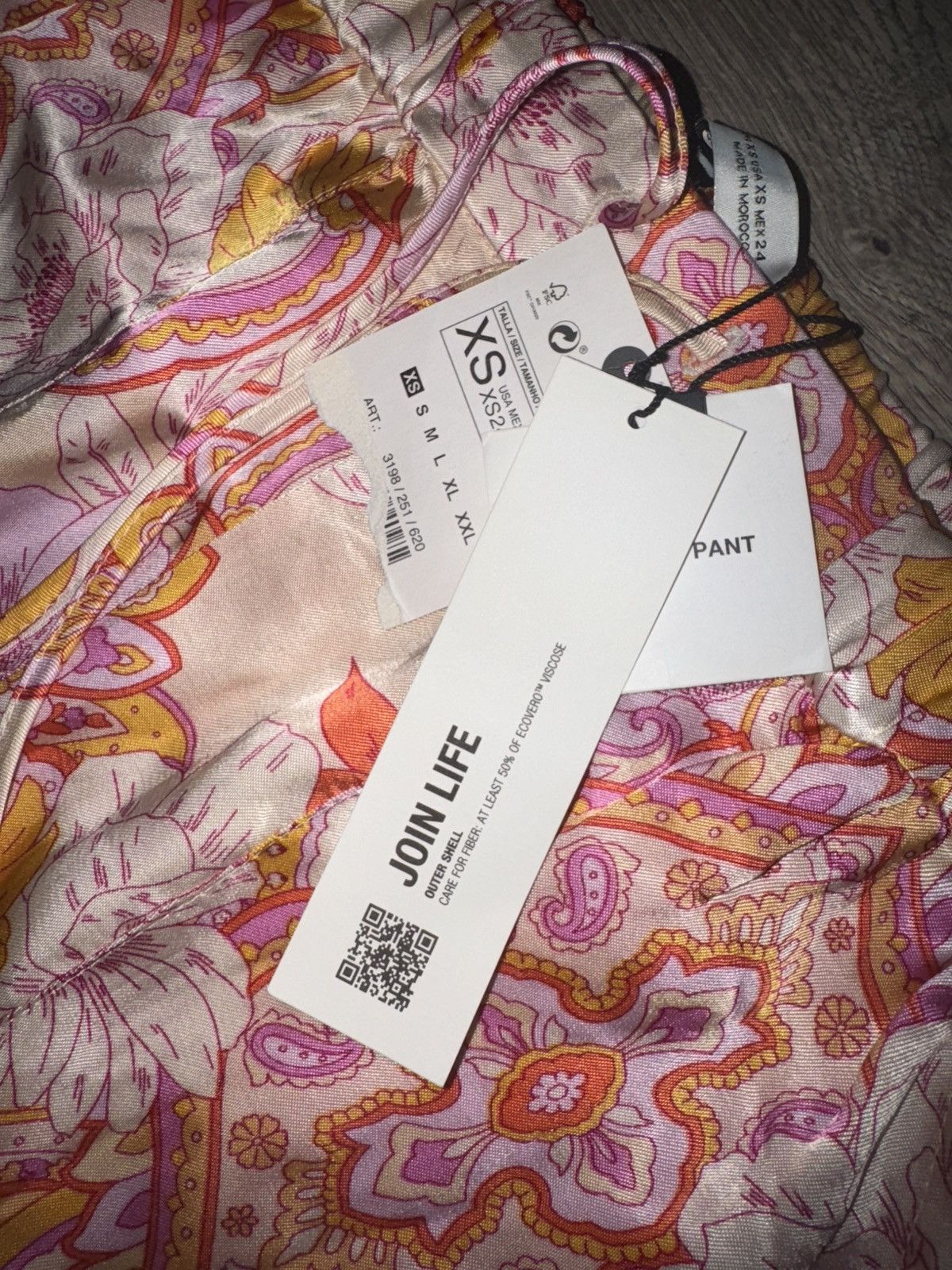 Zara Rare NWT ZARA SASHA PANT XSMALL Size 25" / US 0 / IT 36 - 3 Thumbnail