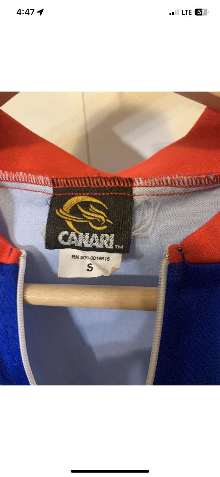 Canari Vintage Canari Saturn Cycling Mens Sz S Jersey 1/2 Zip Shirt Size US S / EU 44-46 / 1 - 2 Thumbnail
