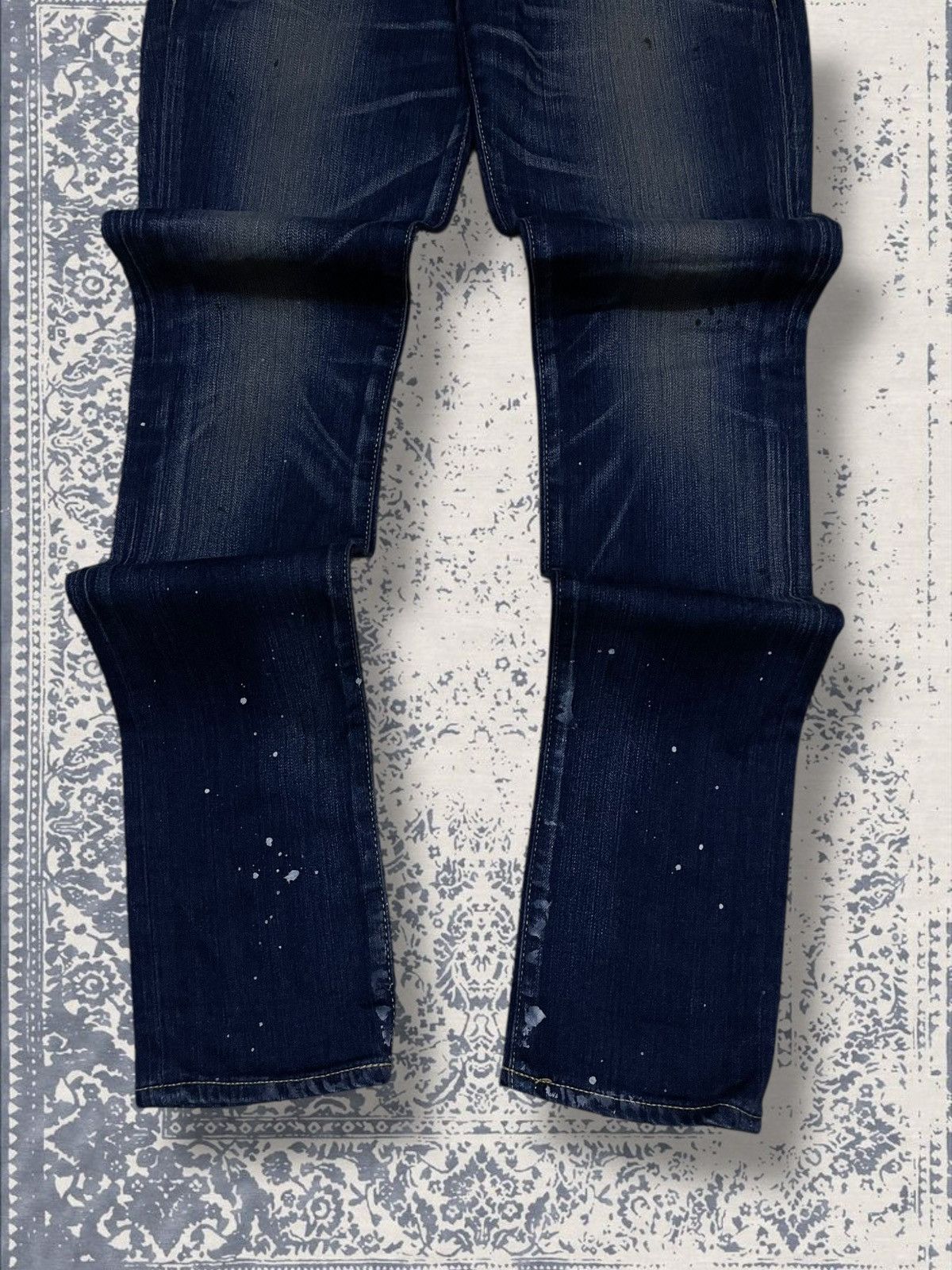 Designer × Japanese Brand × Vintage Vintage Designer Japan Moussy Splash Skinny Streetwear Denim Size US 29 - 3 Thumbnail