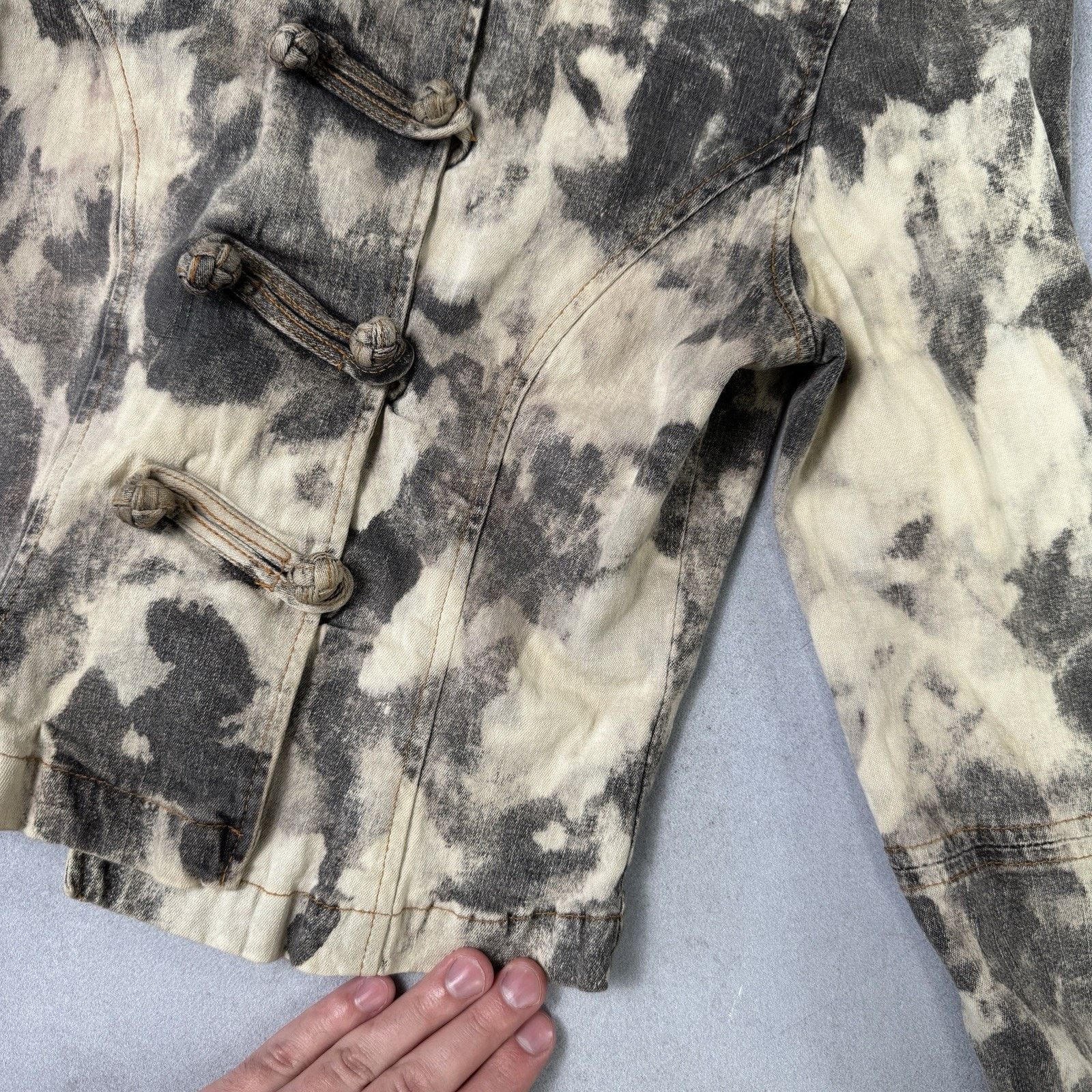 Vintage Vintage Jennyfer J Napoleon Jacket Tie Dye Size M Women Size M / US 6-8 / IT 42-44 - 13 Thumbnail