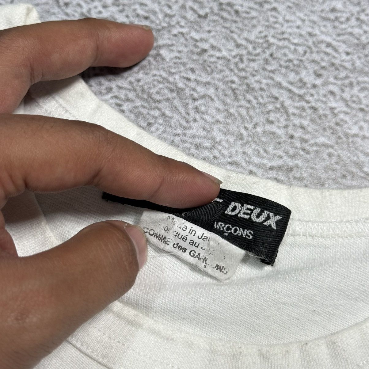 Comme des Garcons Homme Deux COMME des GARÇONS HOMME DEUX 2022 SIDE SLIT T-Shirt Size US M / EU 48-50 / 2 - 4 Thumbnail