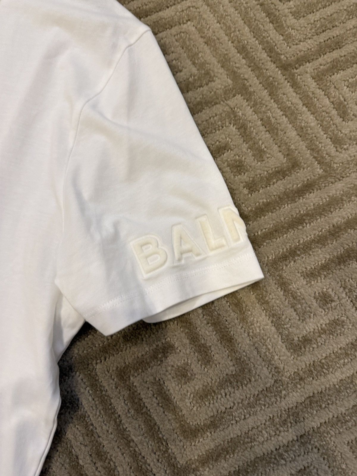 Balmain Balmain Monogram Polo Shirt Size US L / EU 52-54 / 3 - 7 Thumbnail