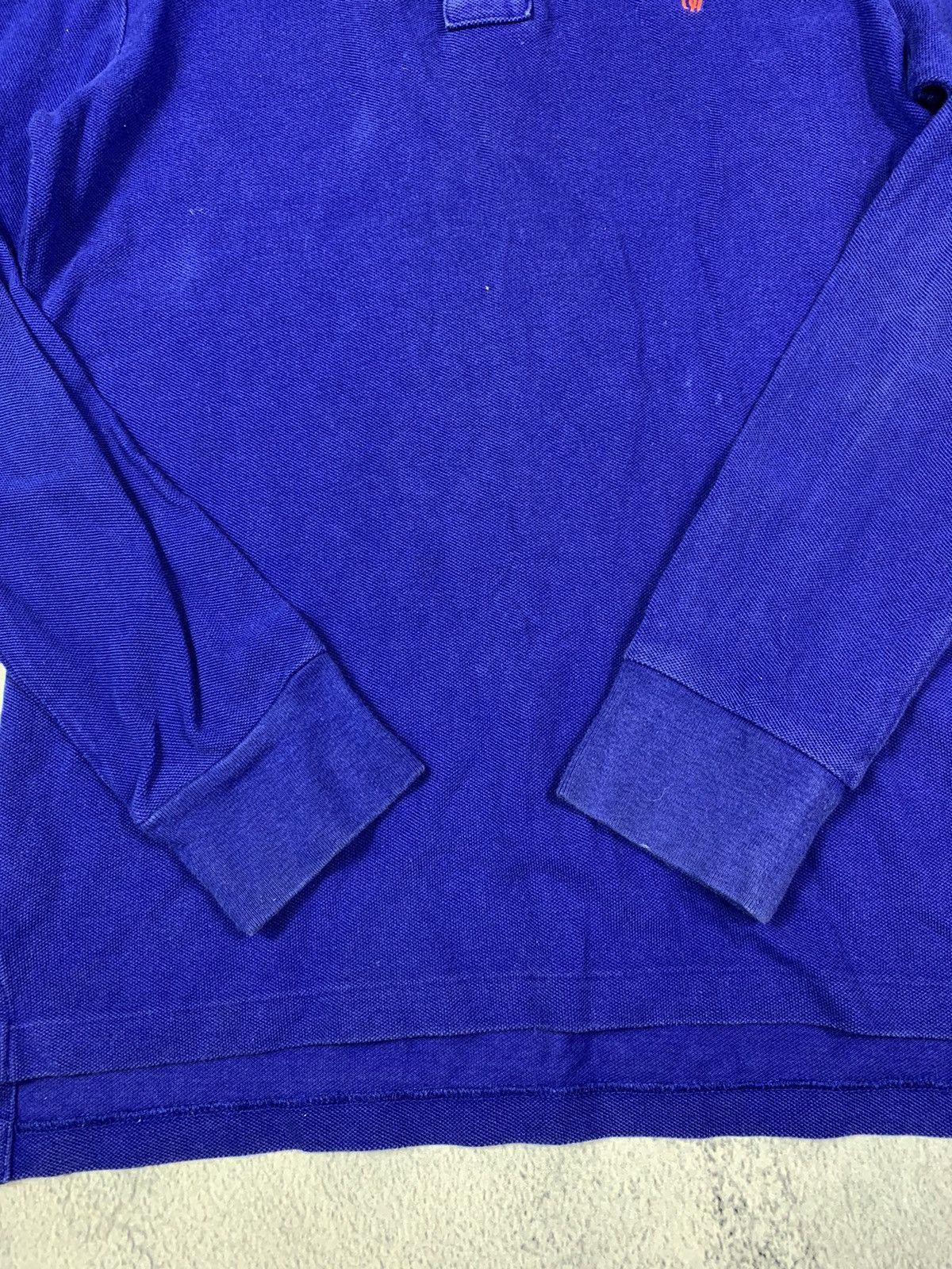 Polo Ralph Lauren × Vintage Vintage 90s Ralph Lauren 1/4 polo long sleeve size L Size L / US 10 / IT 46 - 4 Thumbnail