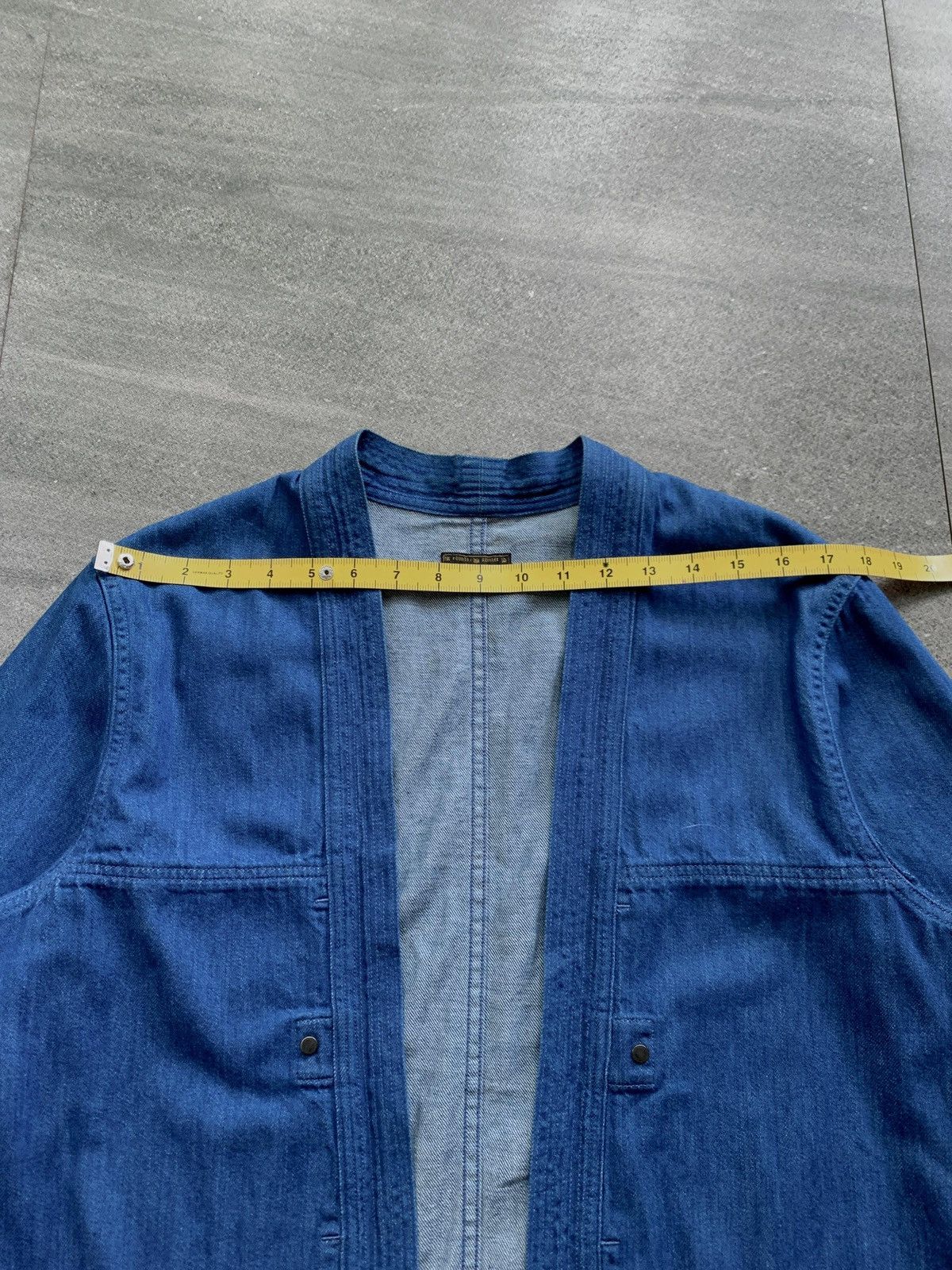Kapital Kountry FREE TAX! 8OZ Light Denim Kakashi Jacket Size US M / EU 48-50 / 2 - 13 Thumbnail
