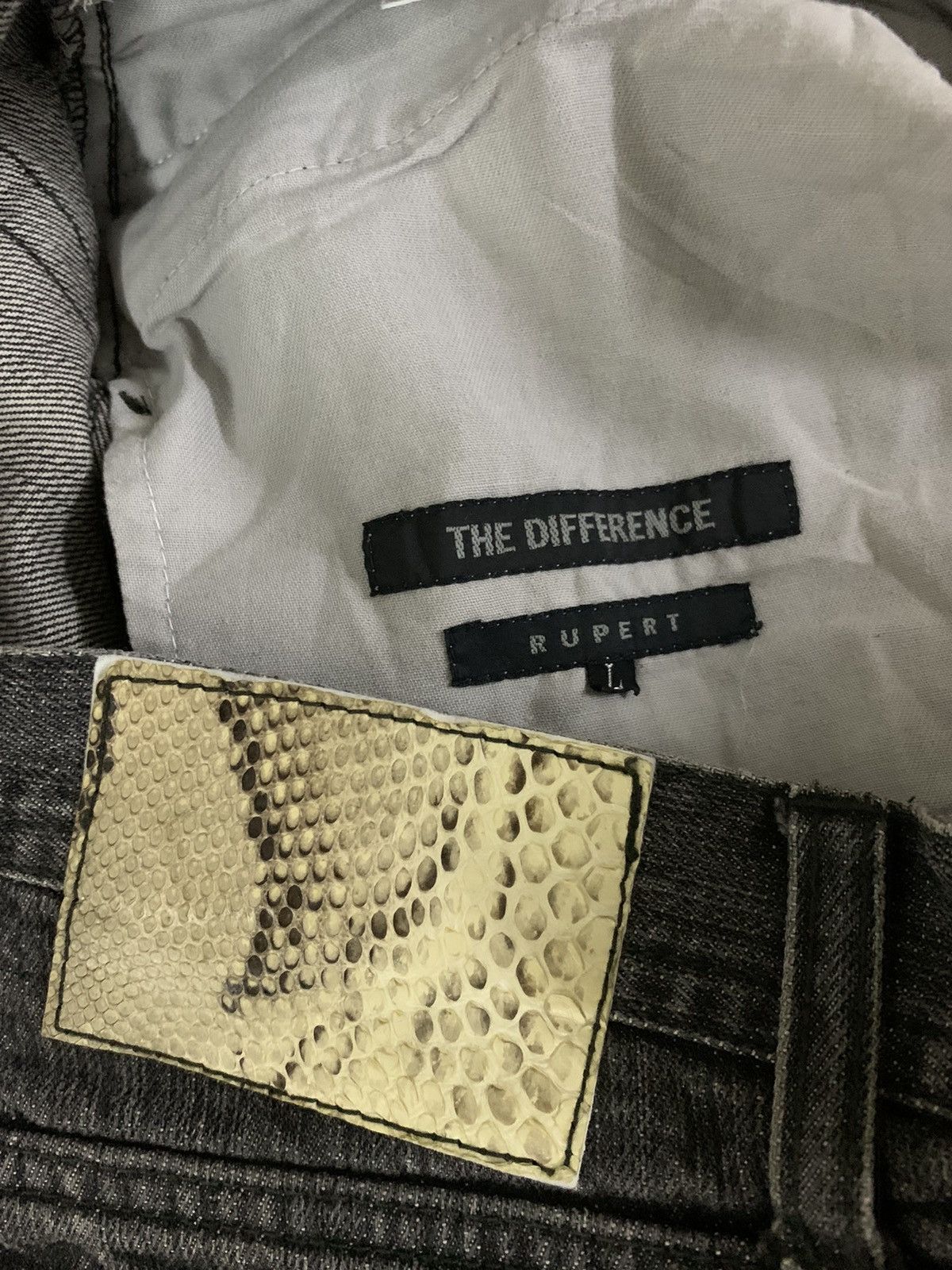 The Difference Very Rare Vintage The Different Rupert Flared Jeans 2000s Size US 32 / EU 48 - 8 Thumbnail