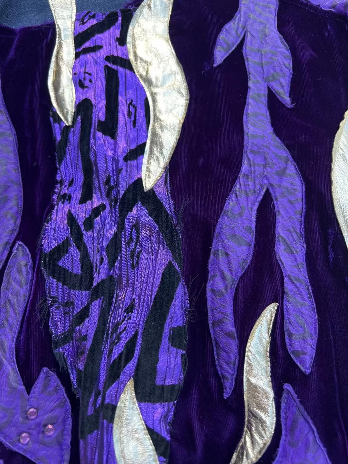 Other 1980s “Sellerof Purple” designer coat by Jody Lindsey Size M / US 6-8 / IT 42-44 - 7 Thumbnail
