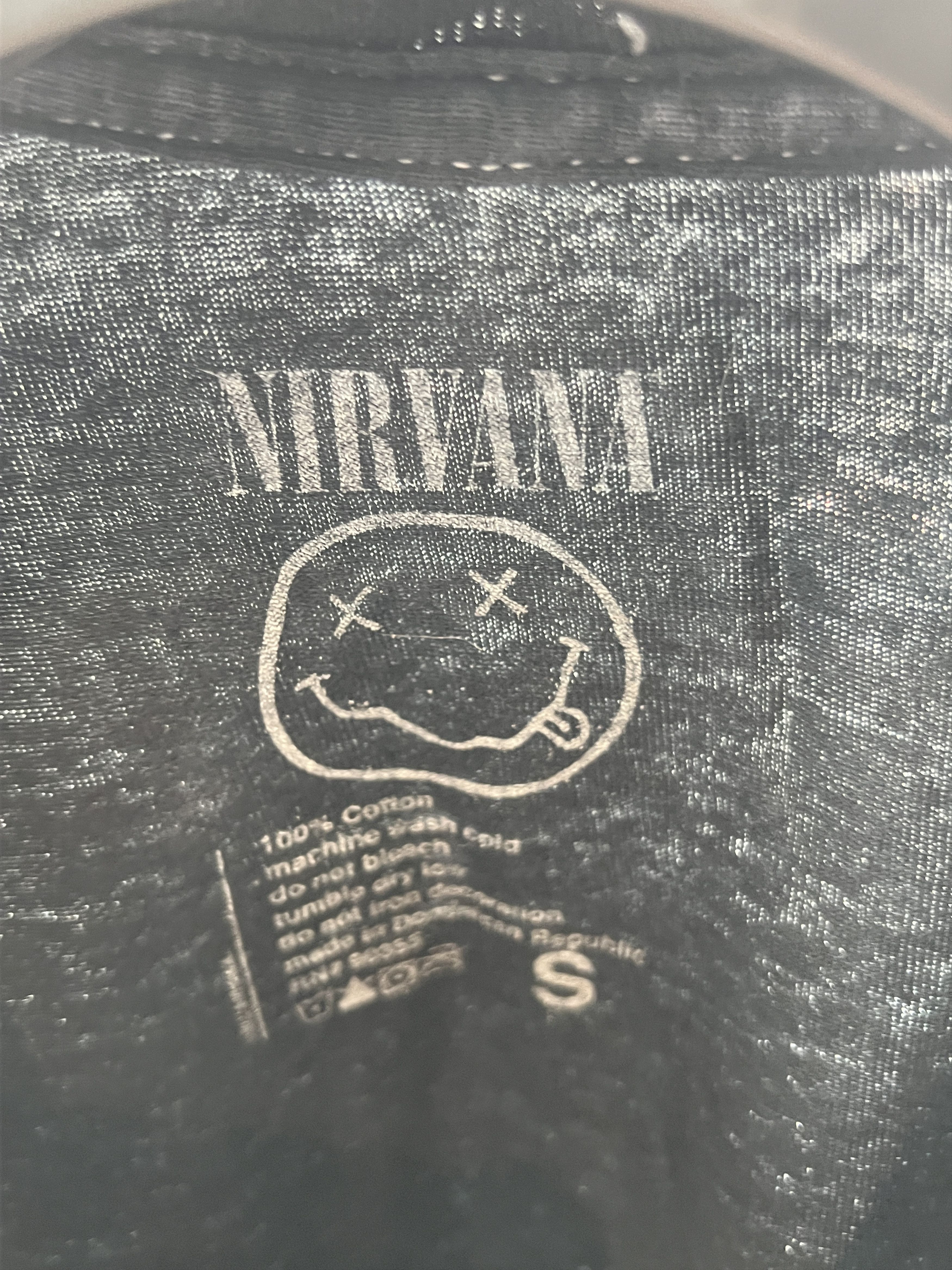 Nirvana Nirvana In Utero Graphic Tee Mineral Wash Charcoal Gray Band Size S / US 4 / IT 40 - 3 Thumbnail