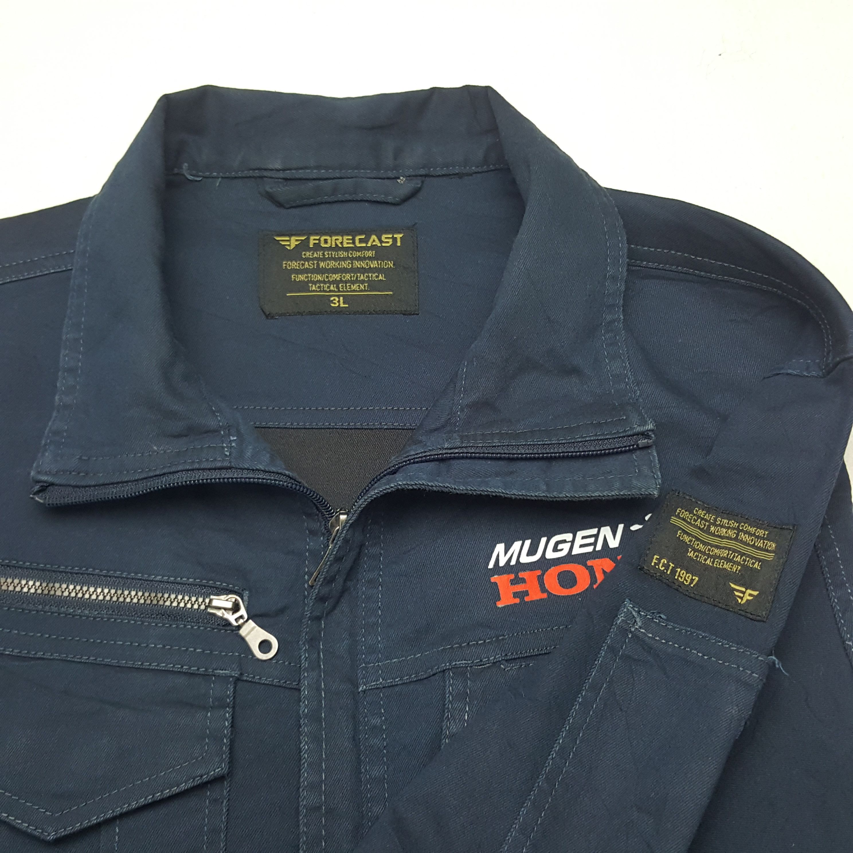 Honda × Vintage Vintage Mugen Honda Japanese Racing Team Custom Art Jacket Size US M / EU 48-50 / 2 - 5 Thumbnail