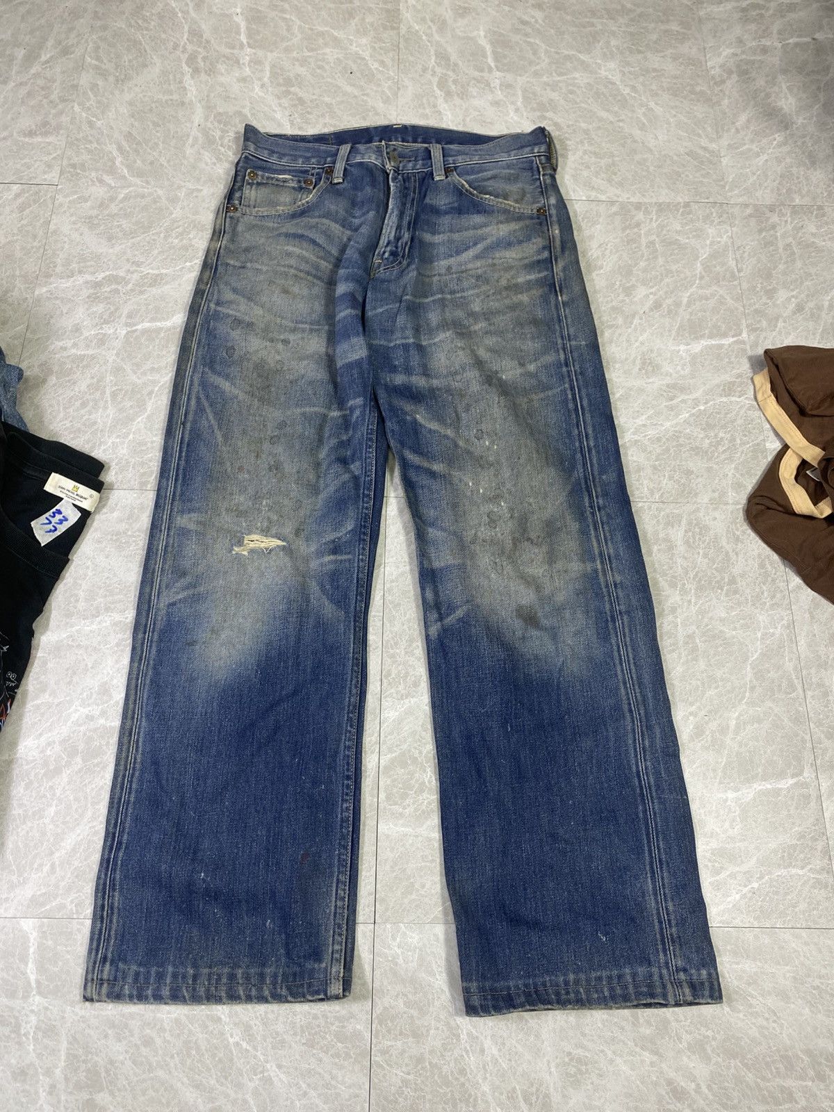 Levi's Vintage Clothing Vintage Levis 503 SelvAge jeans button v23 3381 Size US 29 - 1 Thumbnail