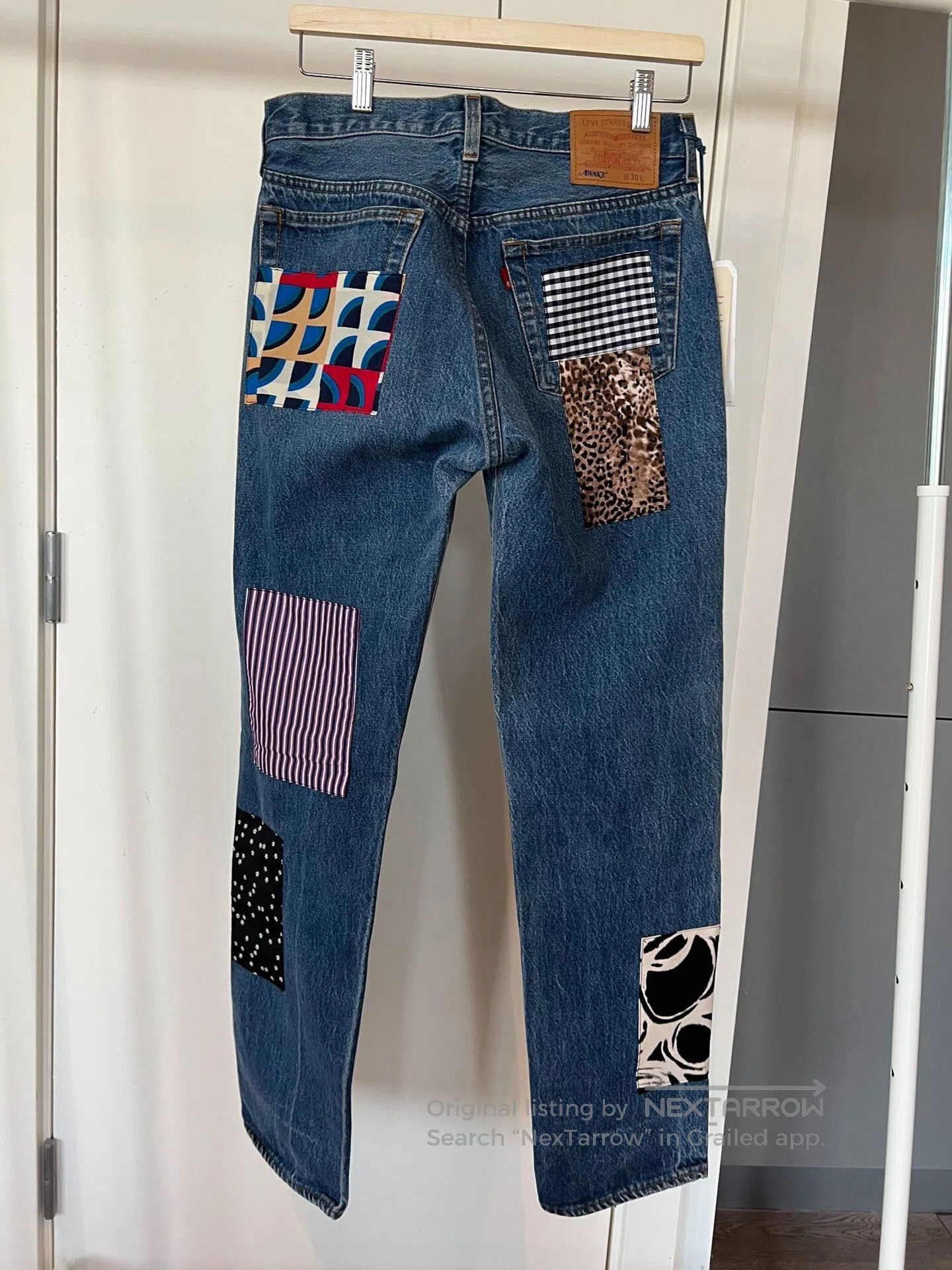 Junya Watanabe Junya Watanabe x Levis Patchwork Jeans. Size US 30 / EU 46 - 2 Thumbnail