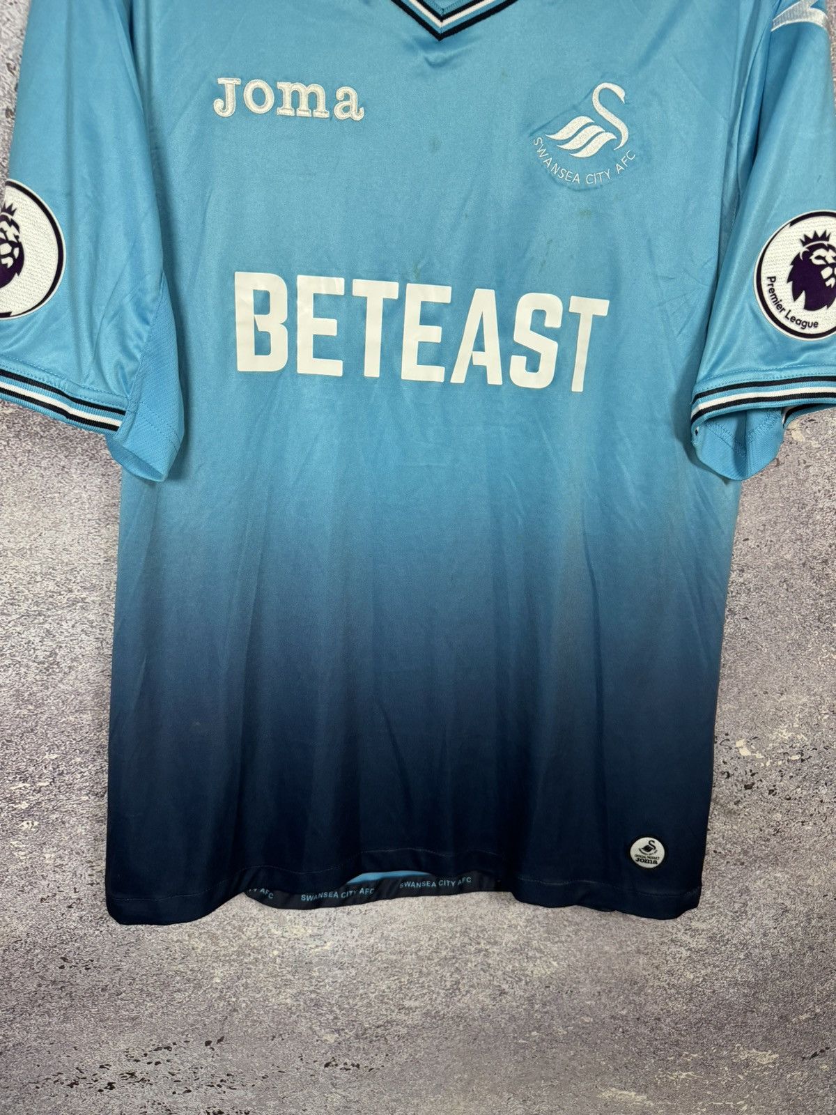 Joma × Vintage Vintage Swansea City 2016/17 Joma Away Soccer Jersey Size US XL / EU 56 / 4 - 4 Thumbnail