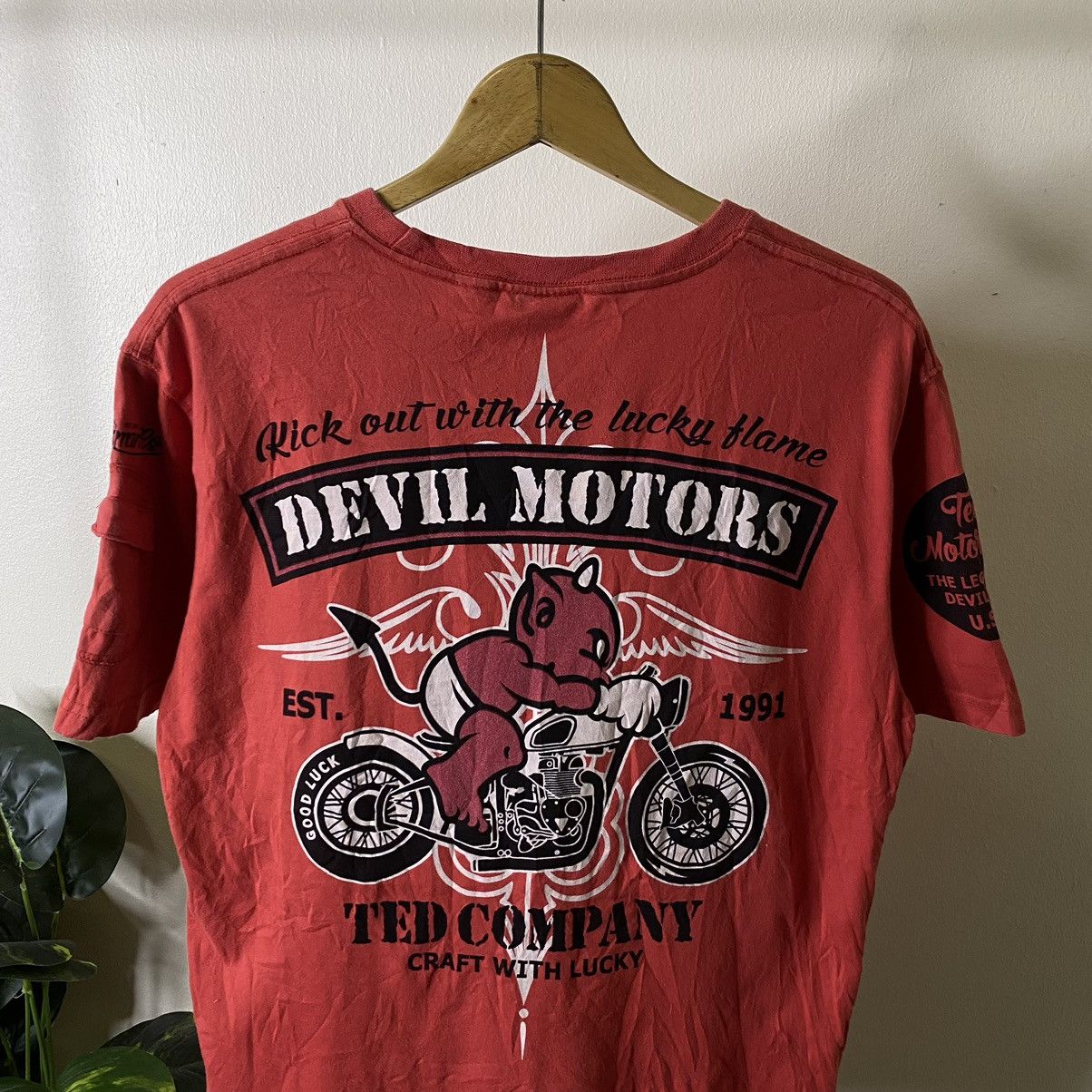 Tedman Y2K Ted Company Devil Motors Buzz Rickson Toyo Enterprise T Size US M / EU 48-50 / 2 - 2 Thumbnail