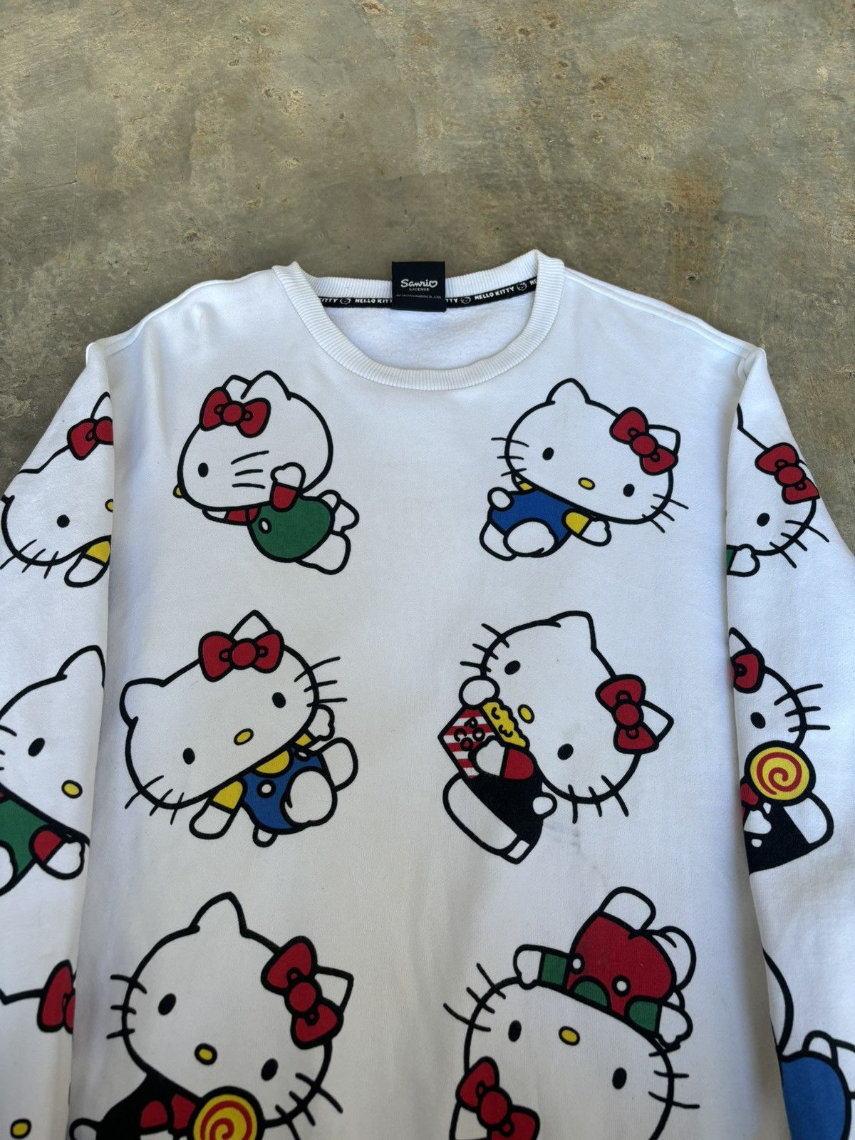 Hysteric Glamour Y2k Hello Kitty Full Print Unisex Sweatshirts Size S / US 4 / IT 40 - 2 Thumbnail
