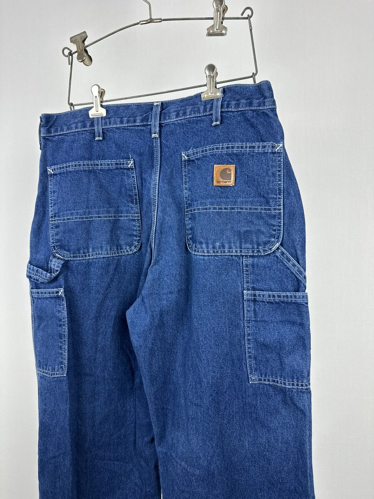 Carhartt Vintage Carhartt Baggy Carpenter Jeans Mens 34x30 Size US 34 / EU 50 - 9 Thumbnail
