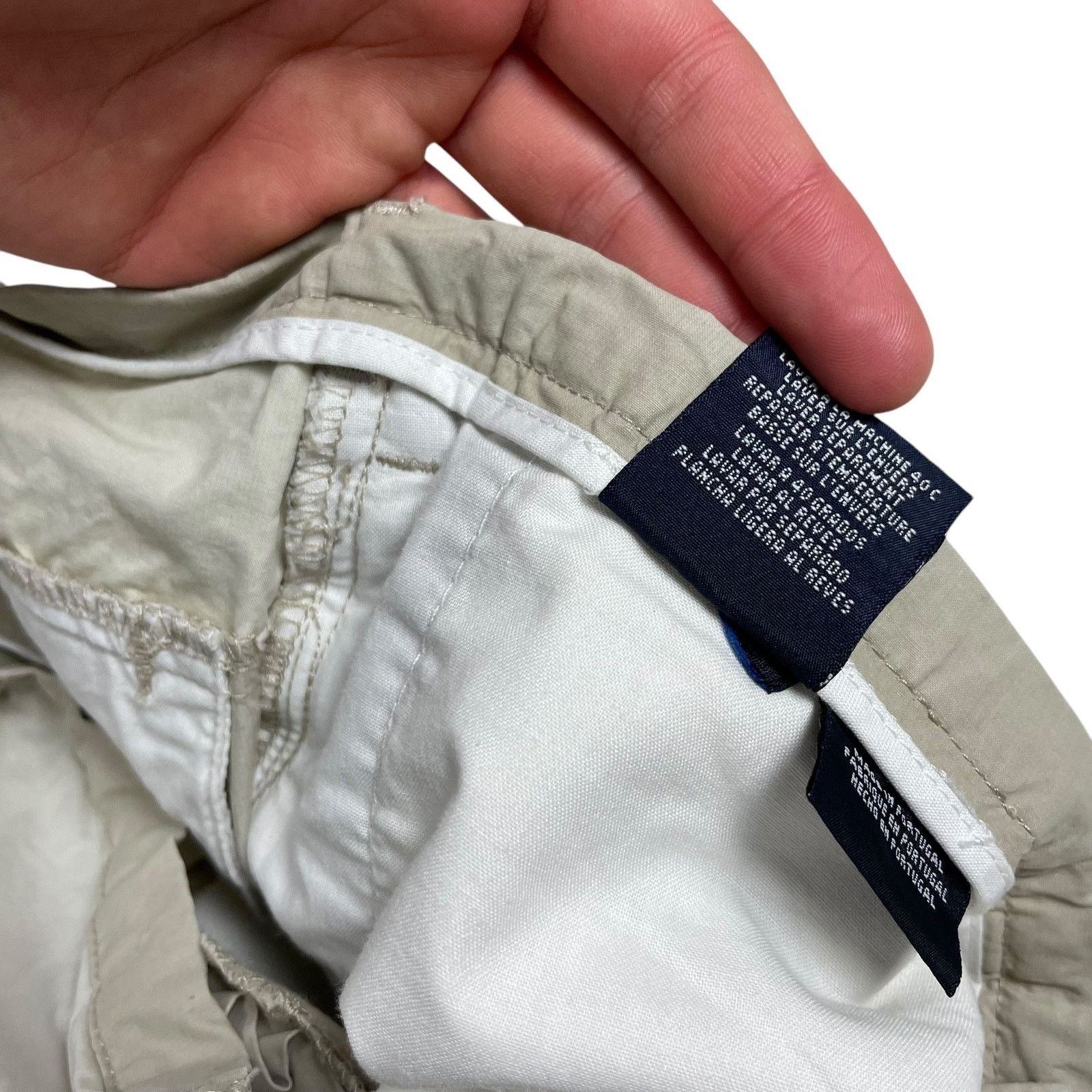 Tommy Hilfiger × Vintage Tommy Hilfiger Men's Beige Camping Outdoor Hiking Pant 32/34 Size US 32 / EU 48 - 8 Thumbnail