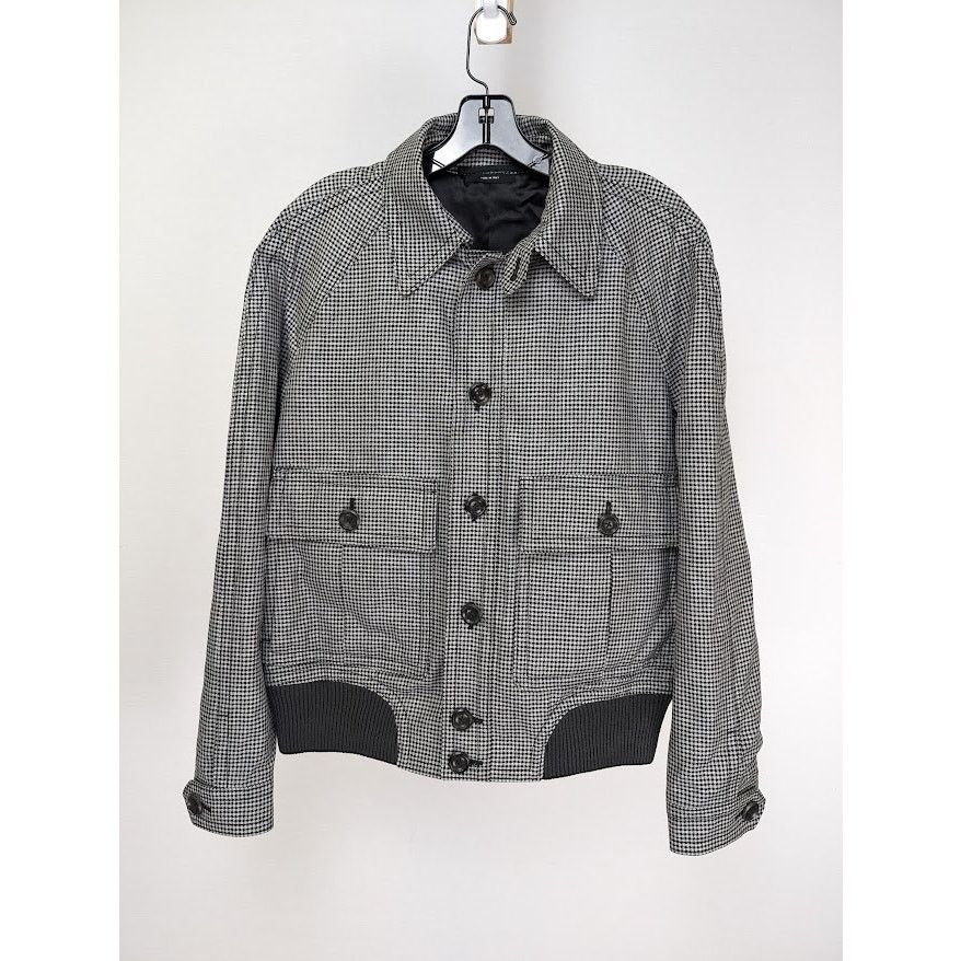 Tom Ford o1rshd1 CC20 Button up Jacket in Grey Size US M / EU 48-50 / 2 - 1 Thumbnail