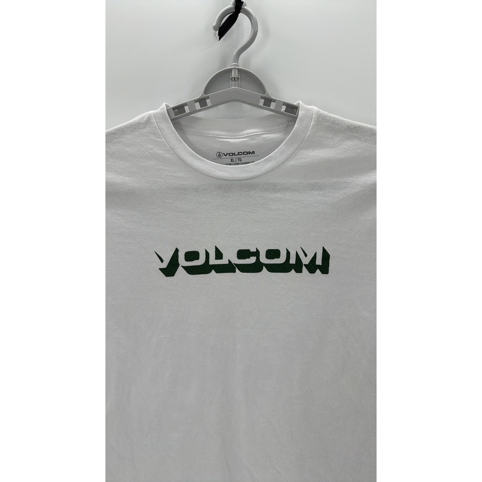 Volcom STONE VOID LONG SLEEVE TEE - WHITE green sz xl Size US XL / EU 56 / 4 - 4 Thumbnail