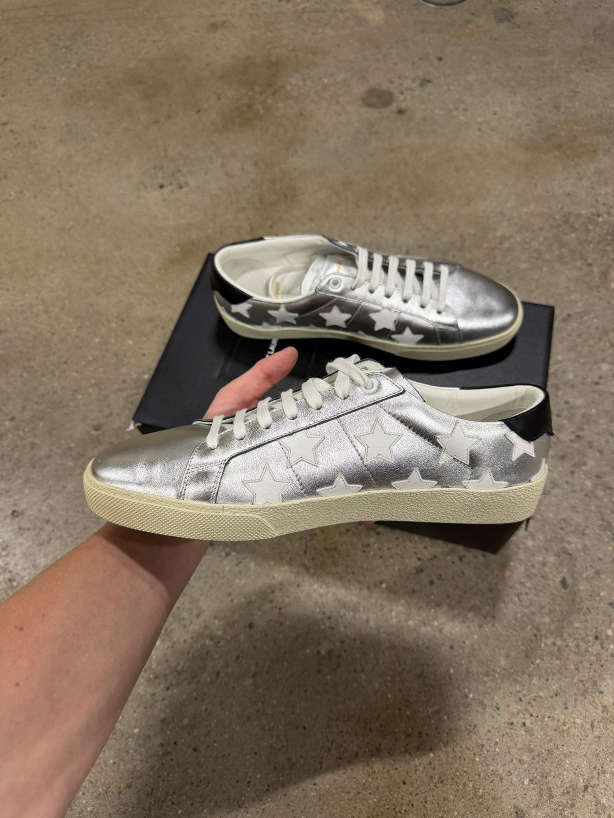 Saint Laurent Paris Saint Laurent Signature Star SL/06 Sneaker NEW 900$ Size US 8 / EU 41 - 4 Thumbnail