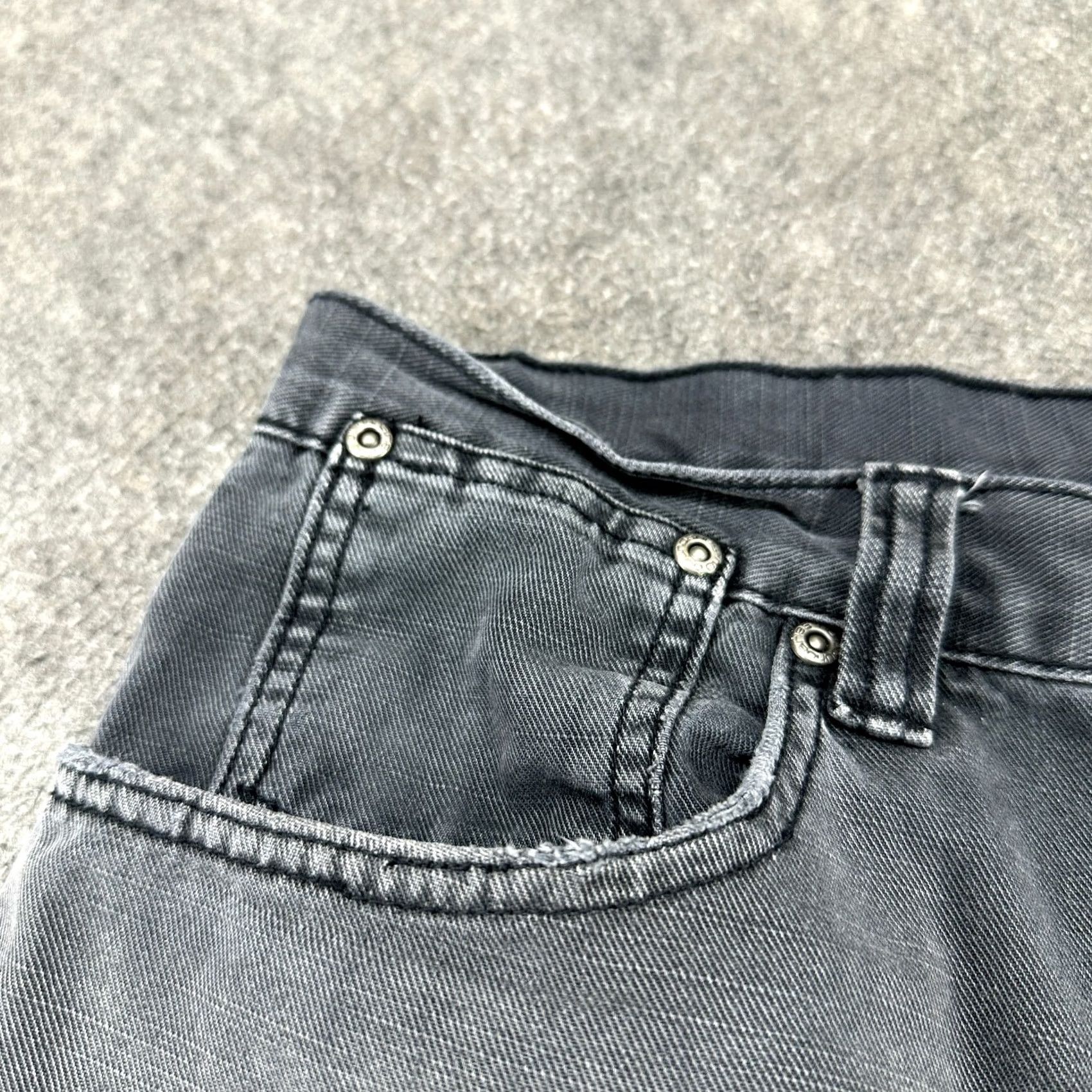 Vintage VINTAGE No Boundaries Jeans Men 34x30 Black Denim Straight 5-Pocket Distressed Rise Mid Inseam 30 Regular Shirt? Size US 34 / EU 50 - 7 Thumbnail