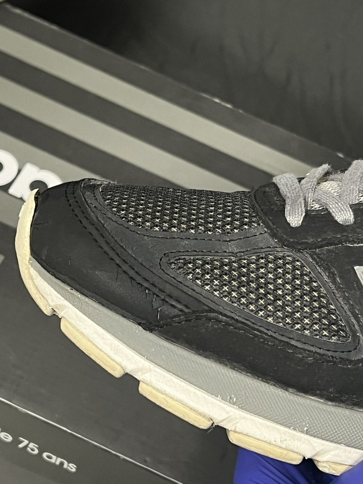New Balance New balance 990 grey made in USA 990v5 black 990bm5 Size US 9.5 / EU 42-43 - 4 Thumbnail