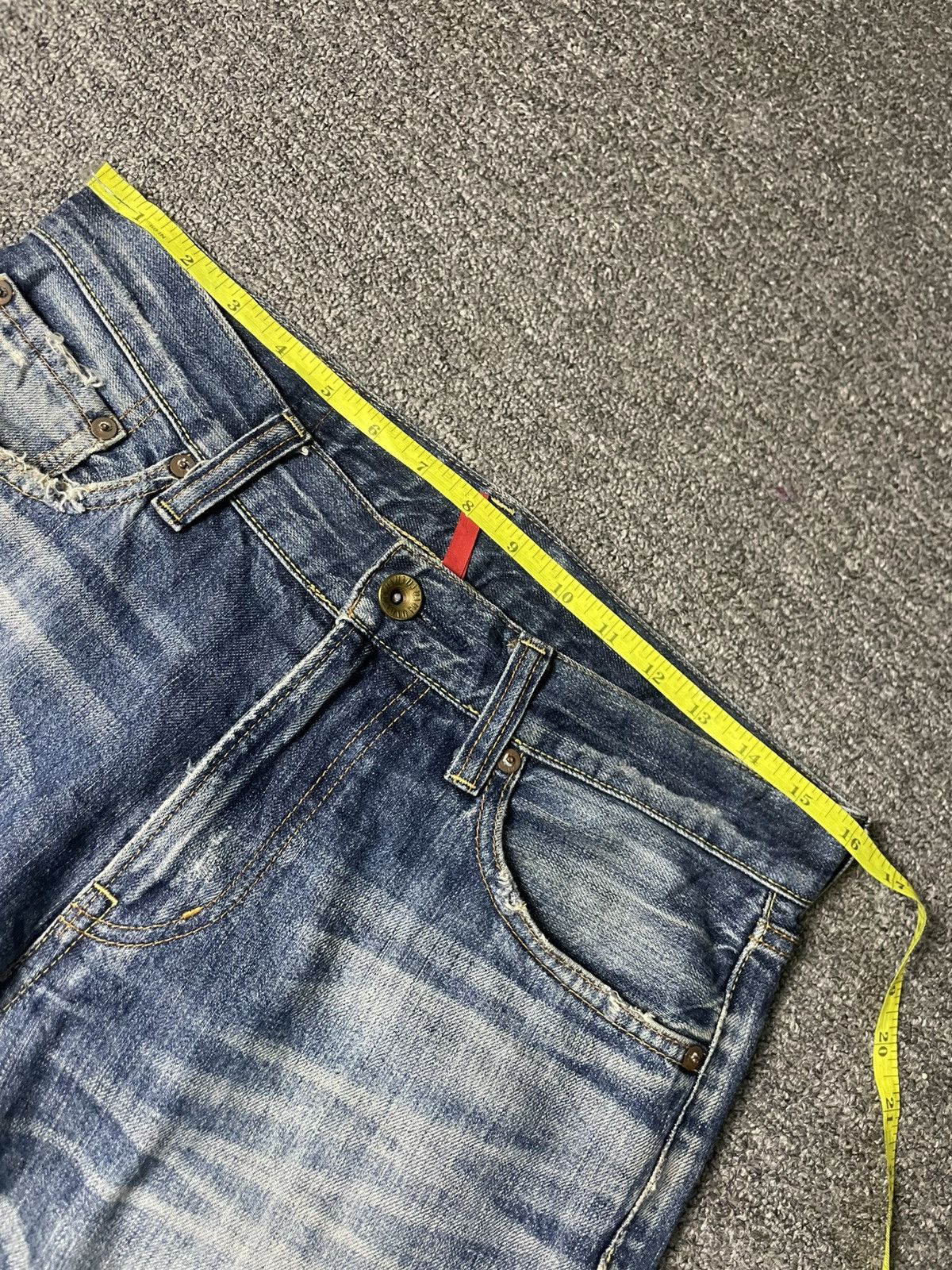 Japanese Brand × Uniqlo × Vintage UNIQLO Brand Straight Cut Jeans (91) Size US 32 / EU 48 - 5 Thumbnail