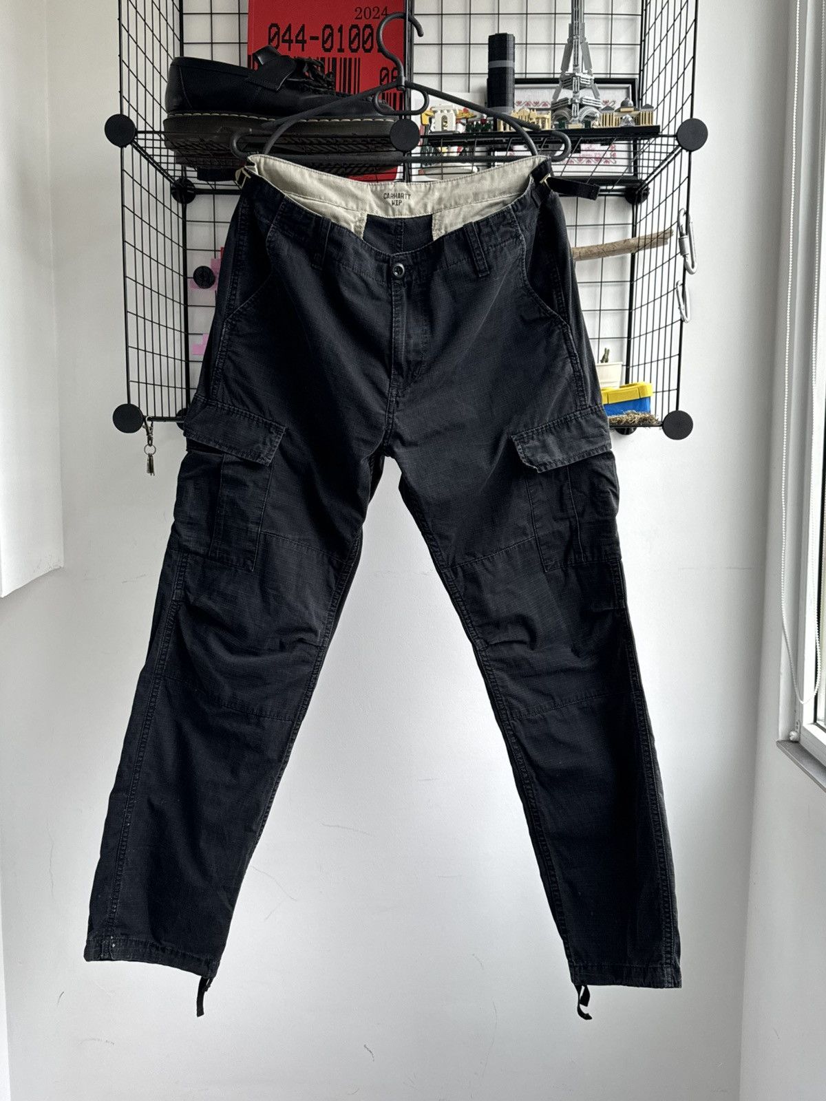 Carhartt Wip Carhartt WIP Aviation Regular Cargo Pants Black Size US 32 / EU 48 - 3 Thumbnail