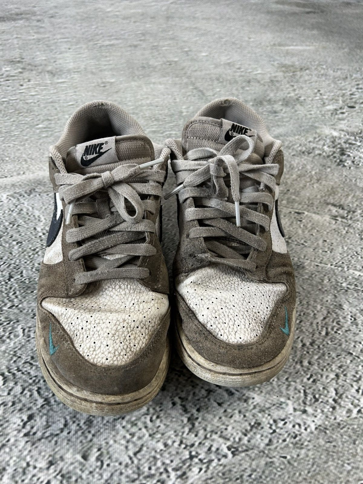 Nike Nike Dunk Low FJ4227-001 White Brown 2022 Size US 9 / EU 42 - 2 Thumbnail
