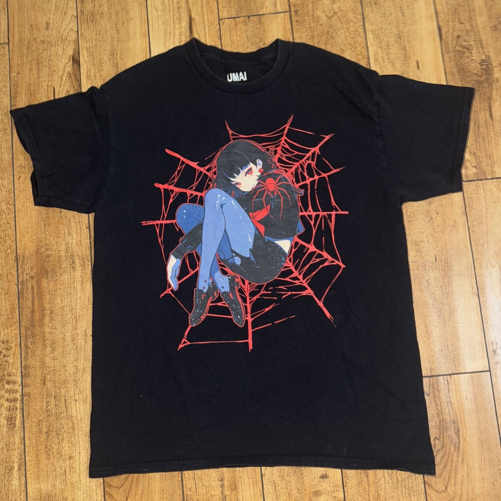 Marvel Comics Umai Spider-Girl T-Shirt Large 21x27 Black Spiderman Size US L / EU 52-54 / 3 - 1 Thumbnail