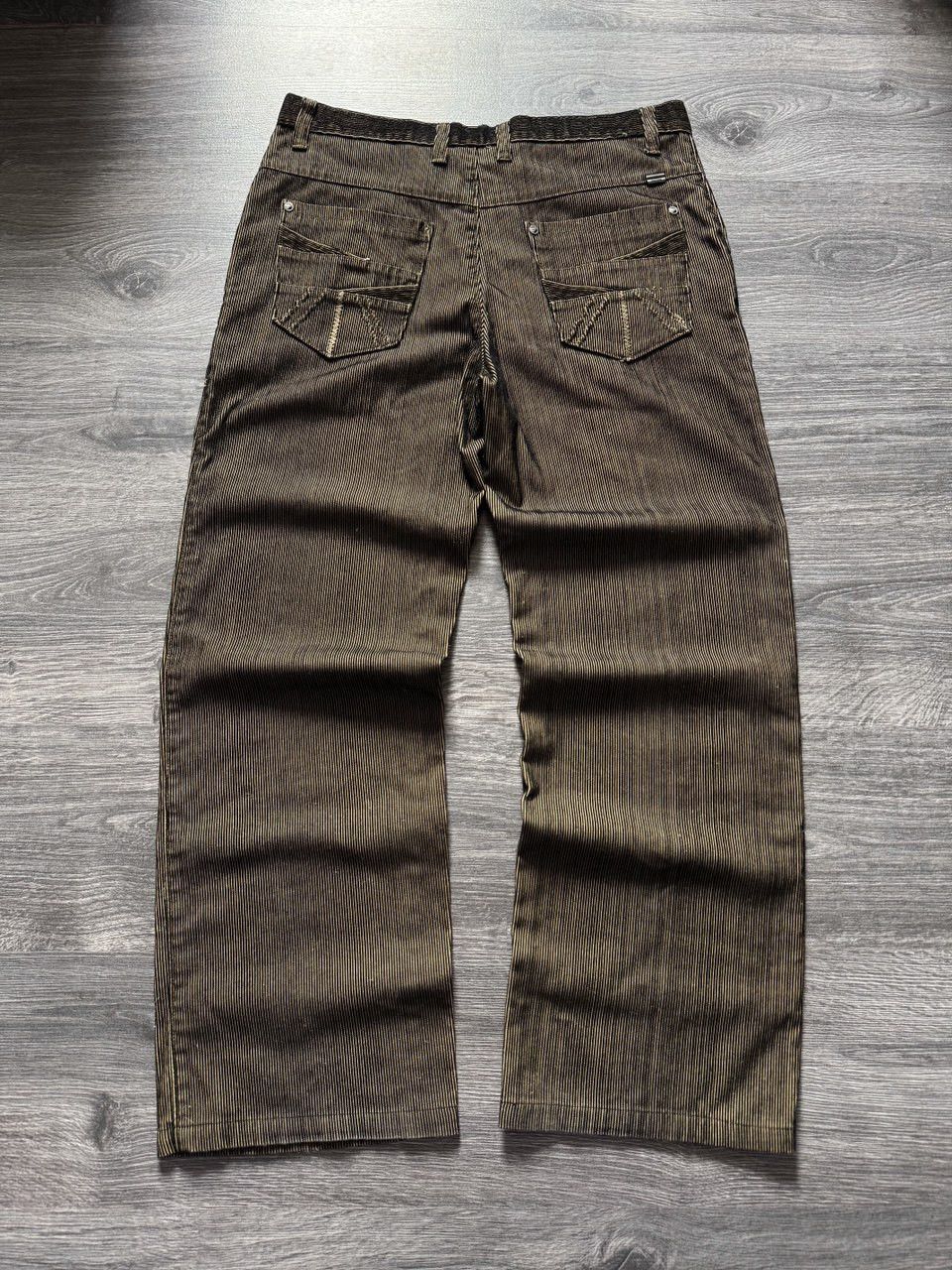 Designer Vintage Copeck Soft Velvet Pants Trousers Y2K Size US 34 / EU 50 - 2 Thumbnail
