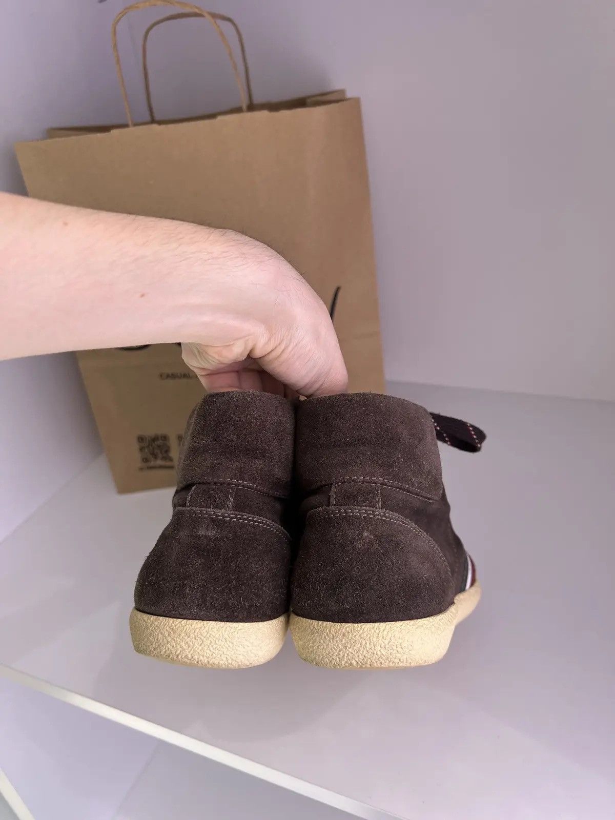 Moncler × Vintage Vintage Moncler sneakers MONTECARLO Cowhide Sherry line Size US 8 / EU 41 - 14 Thumbnail